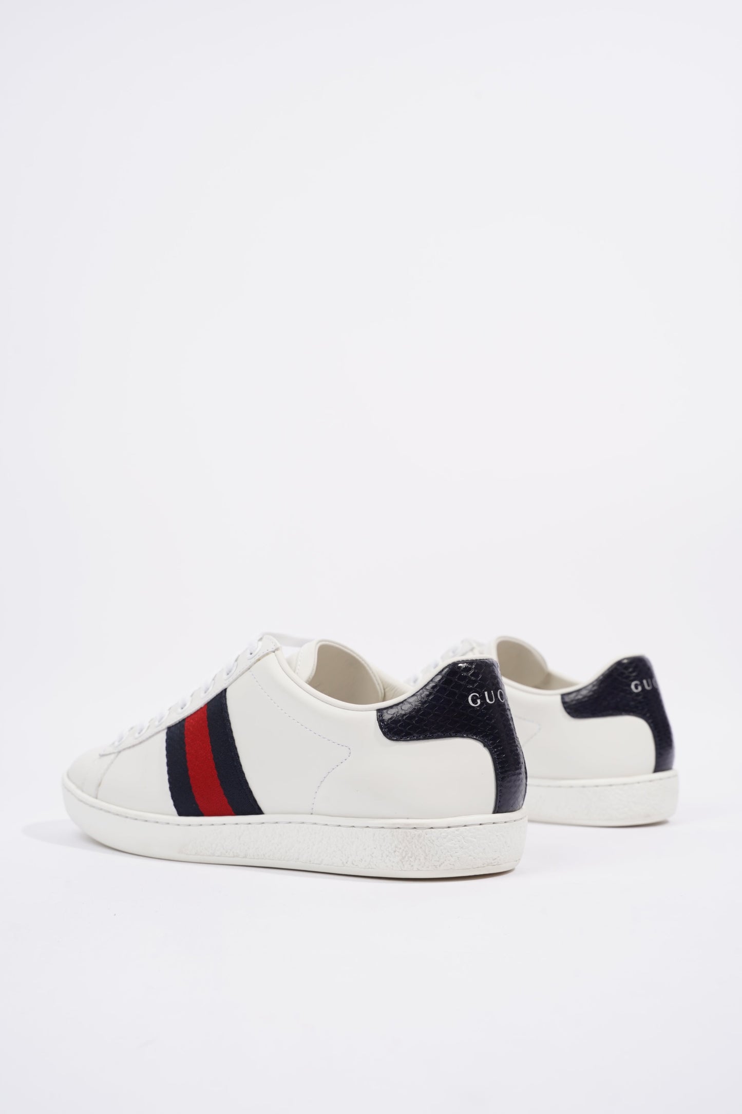 Gucci Womens Ace White / Blue / Red EU 36 / UK 3