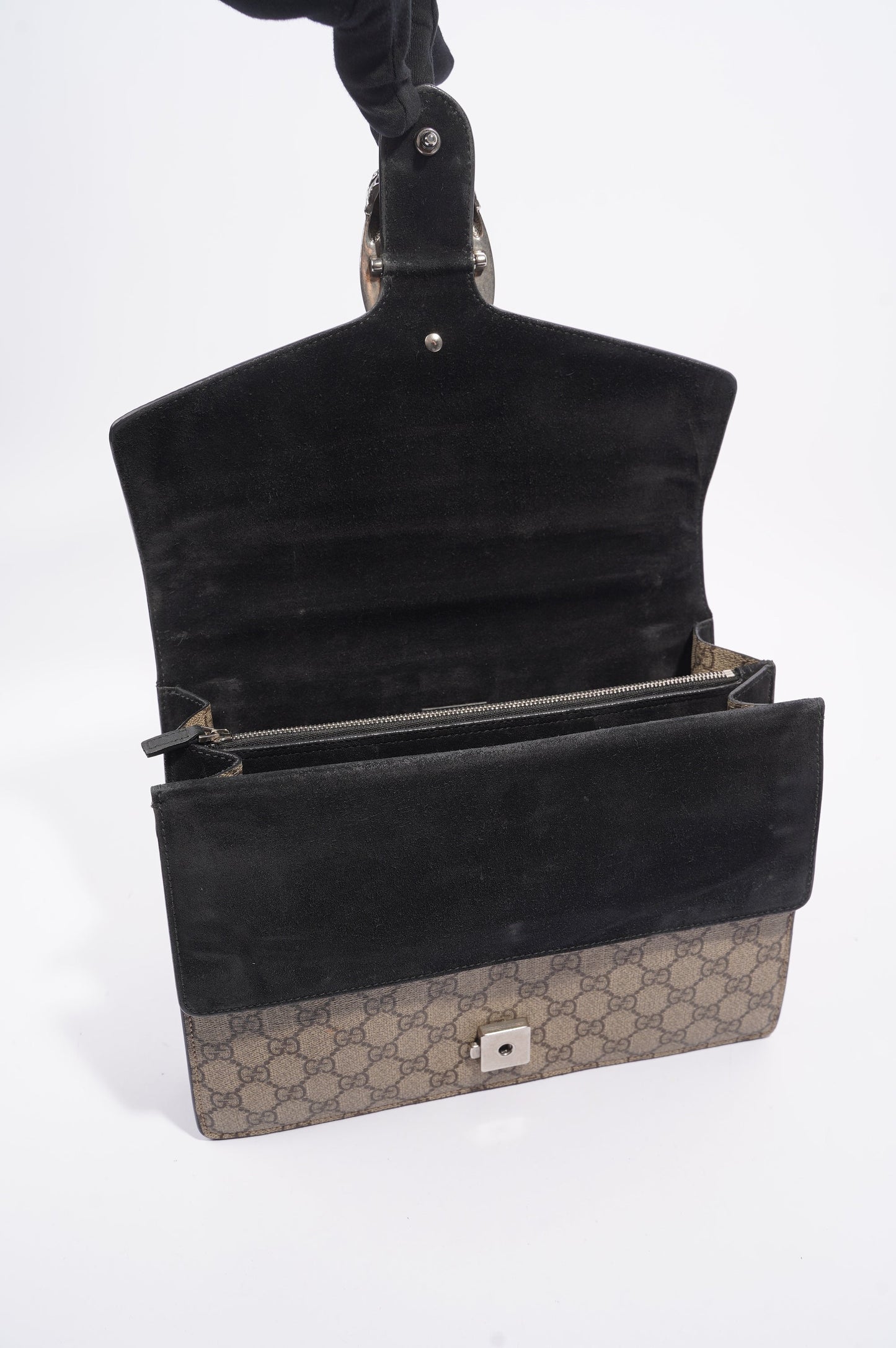 Gucci Womens Dionysus Supreme / Black Medium