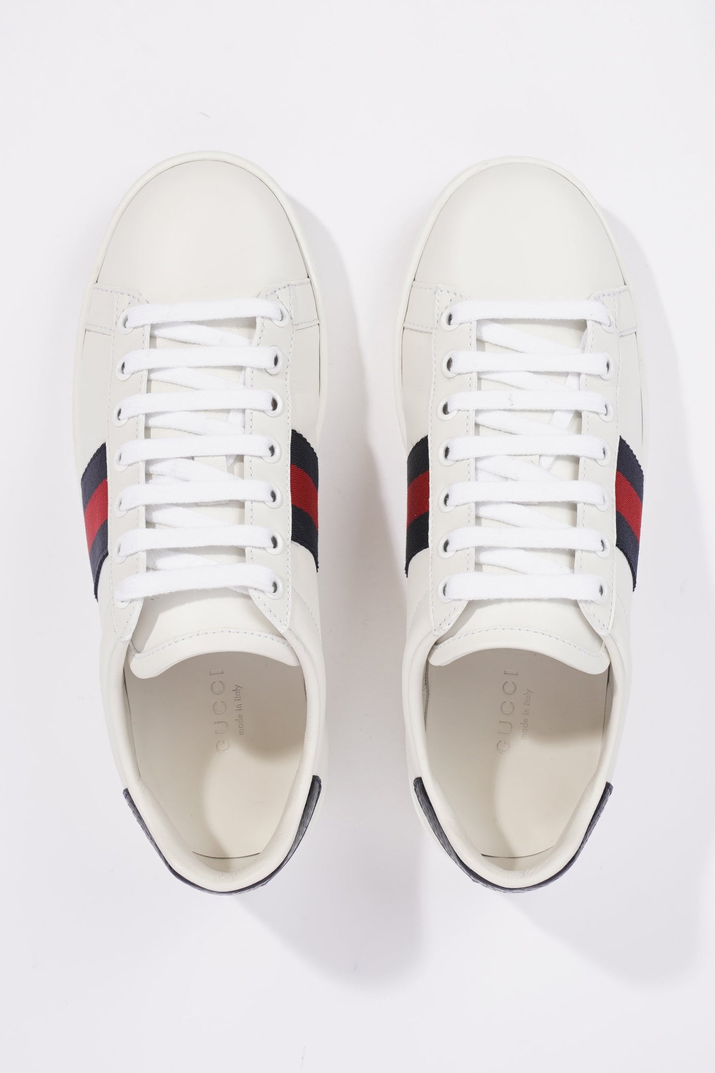 Gucci Womens Ace White / Blue / Red EU 36 / UK 3