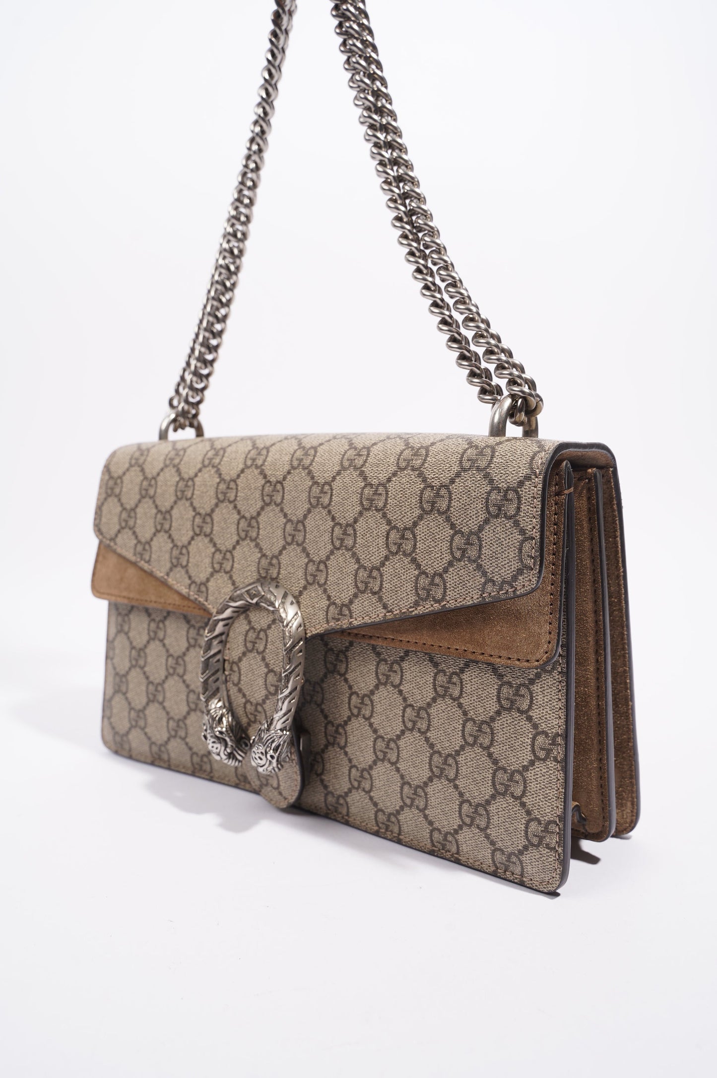 Gucci Womens Dionysus Supreme / Beige Small