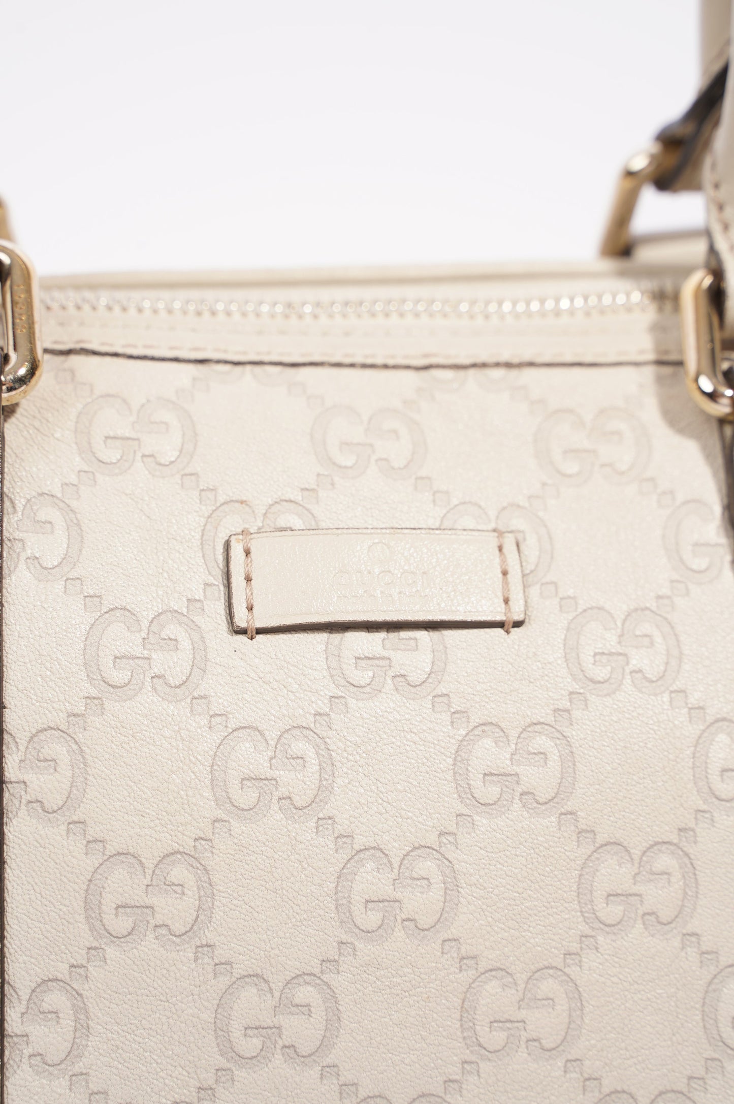 Gucci Womens Joy Boston Bag White