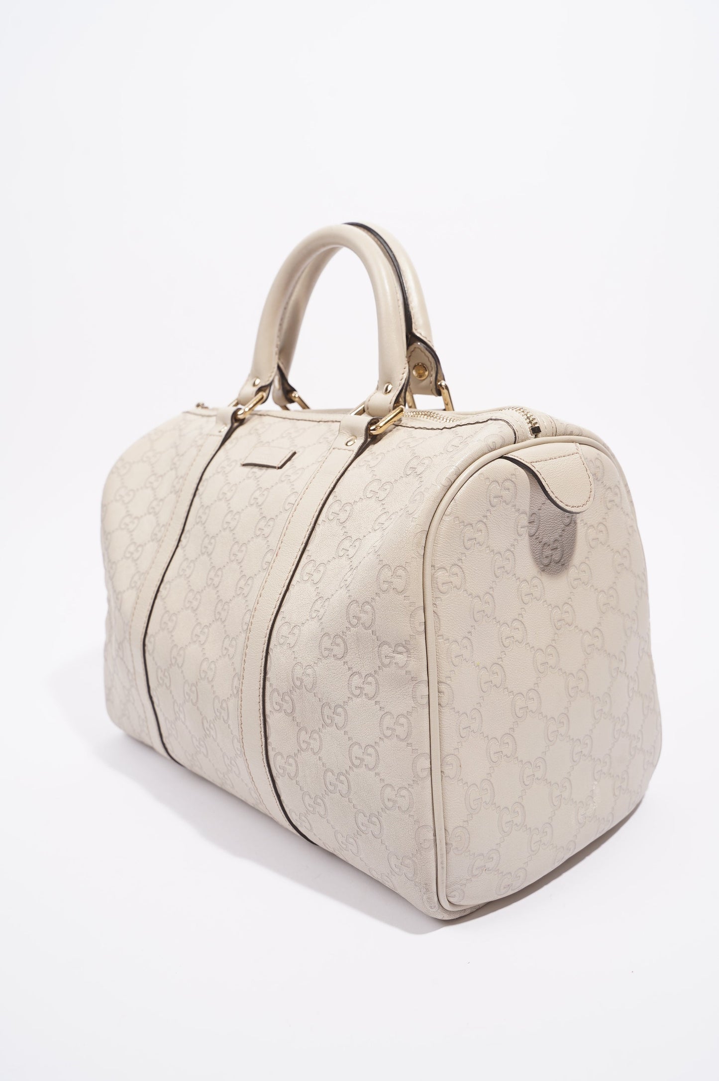 Gucci Womens Joy Boston Bag White