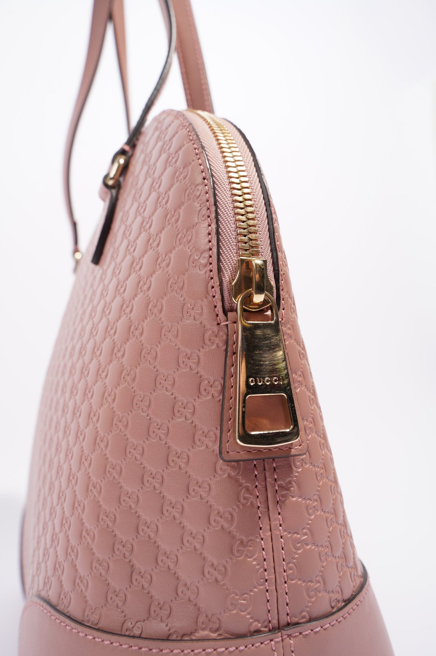 Gucci Womens Dome Bag Pink Medium