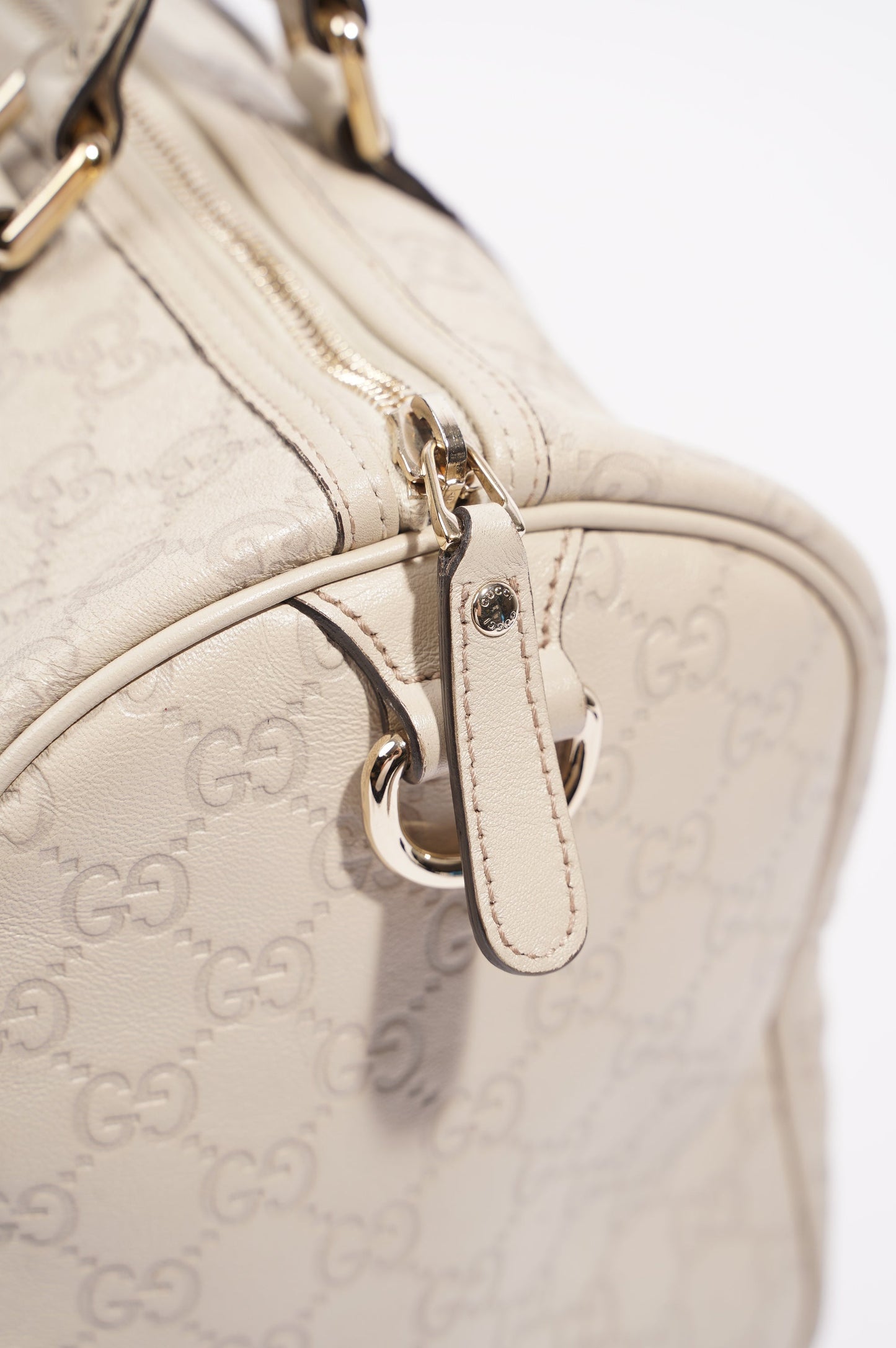 Gucci Womens Joy Boston Bag White