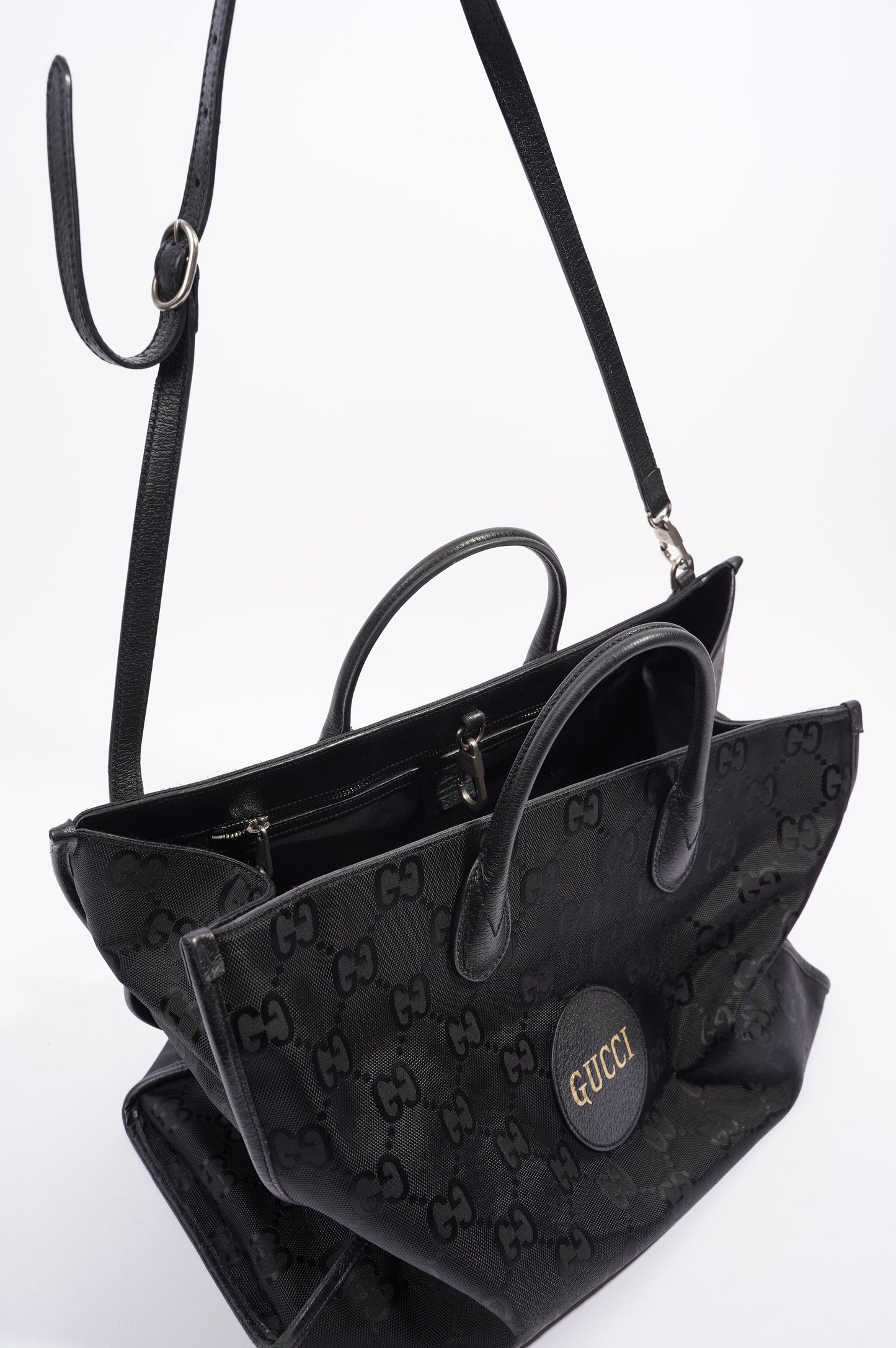 Gucci Mens Off The Grid Tote Bag Black