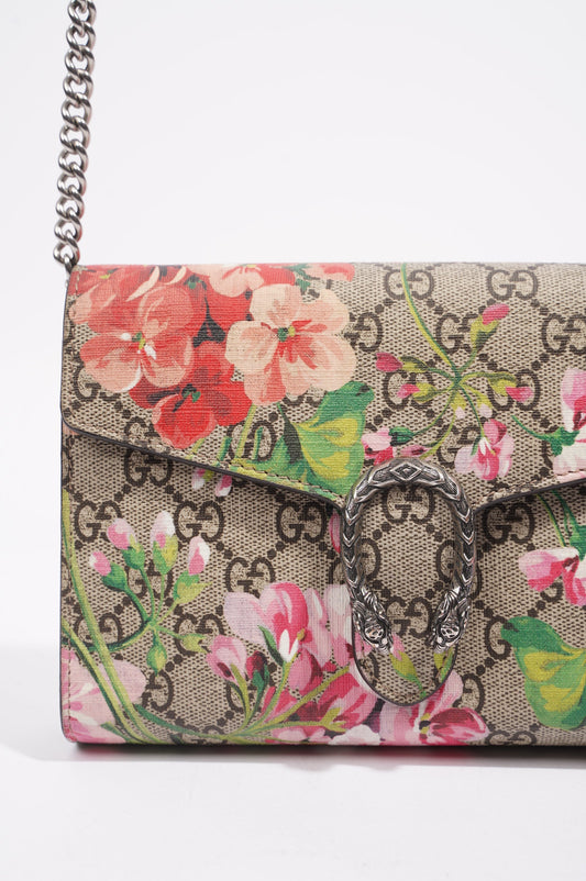 Gucci Womens Dionysus Wallet On Chain Bag Blooms / Supreme