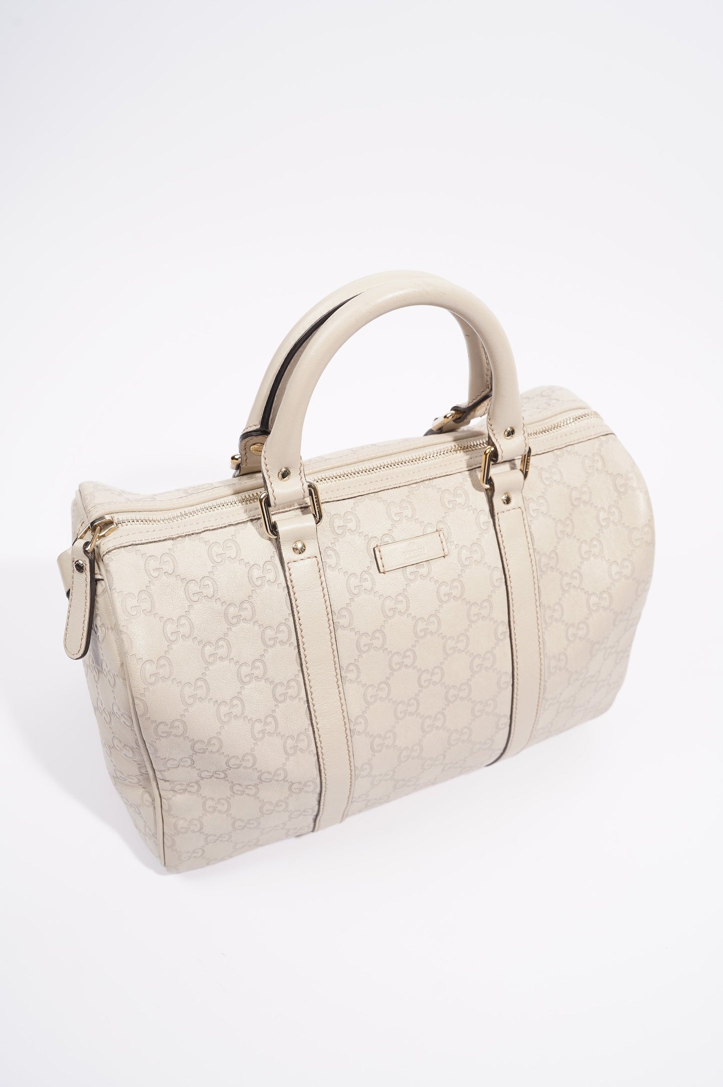 Gucci Womens Joy Boston Bag White