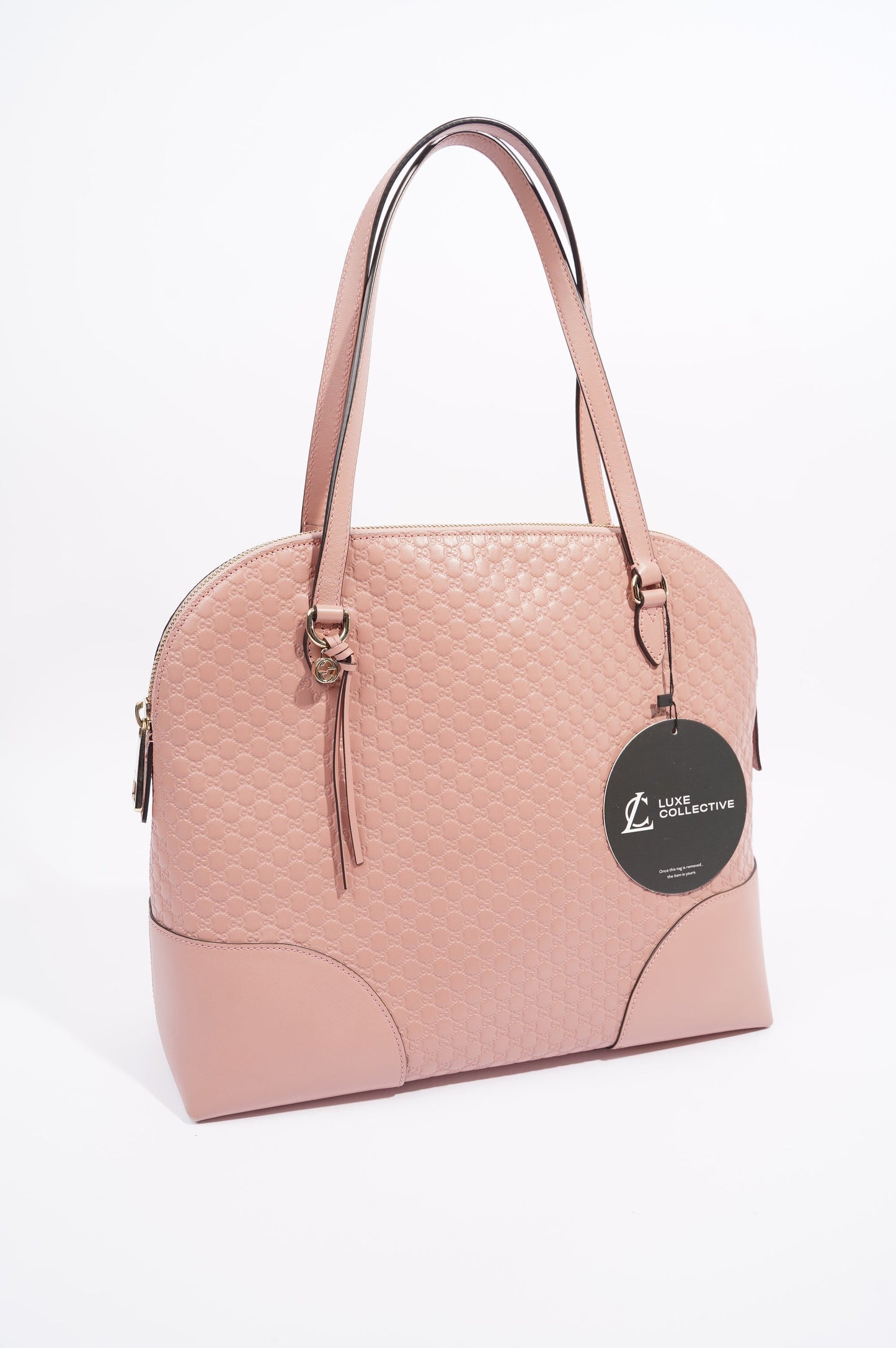 Gucci Womens Dome Bag Pink Medium