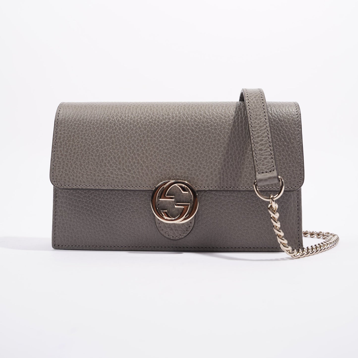 Gucci Womens Interlocking WOC Grey OS