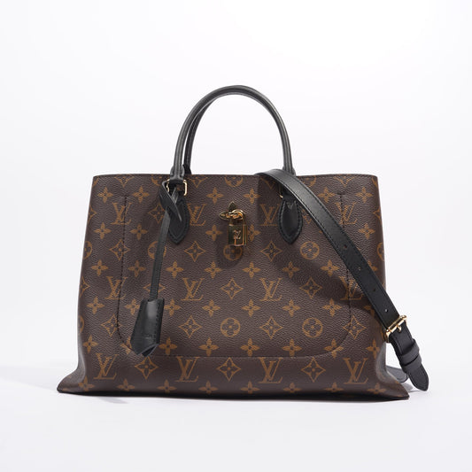 Louis Vuitton Womens Flower Tote Monogram