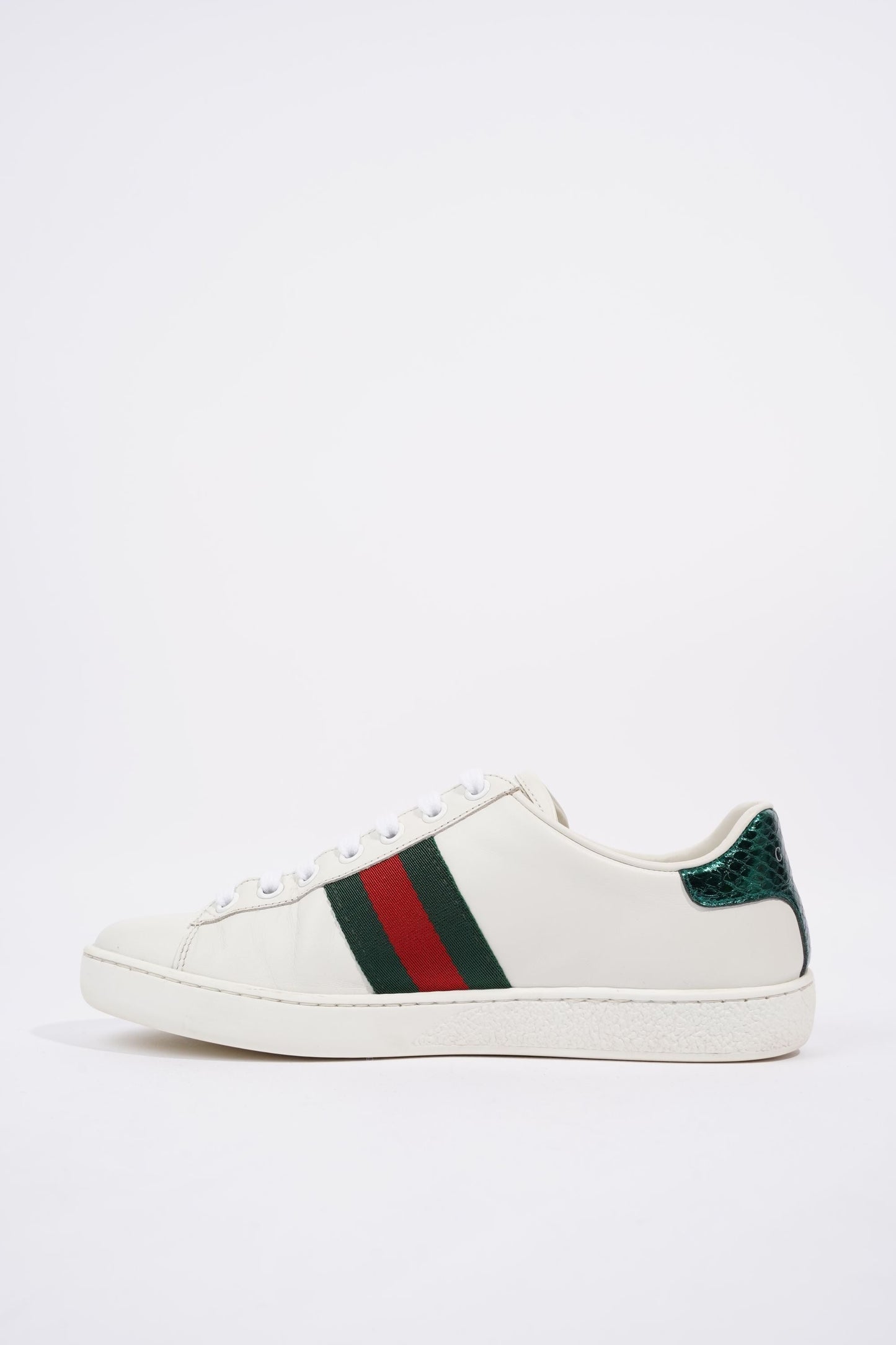 Gucci Womens Ace Arrow Sneaker White / Green / Red EU 36 / UK 3