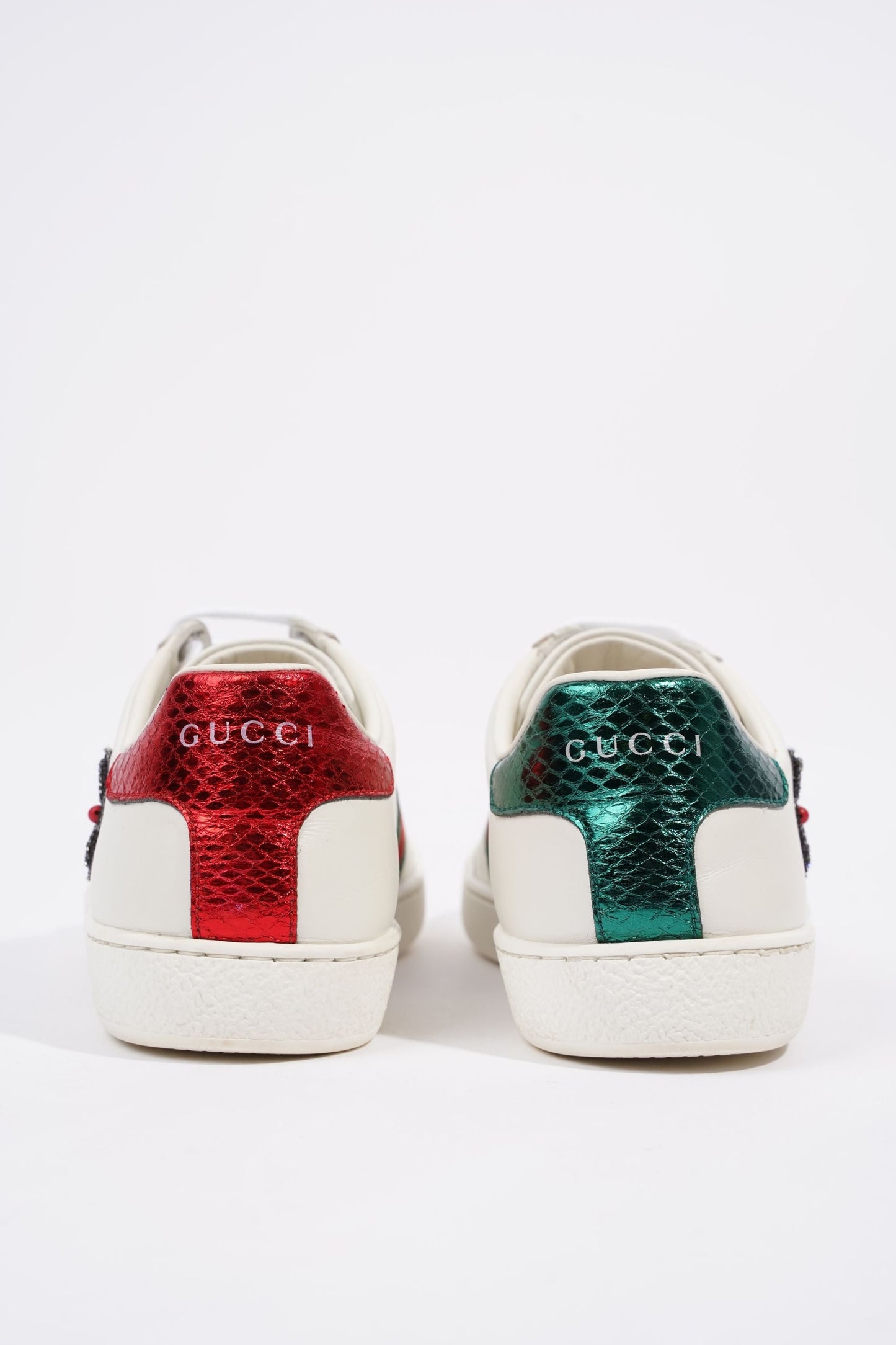 Gucci Womens Ace Arrow Sneaker White / Green / Red EU 36 / UK 3