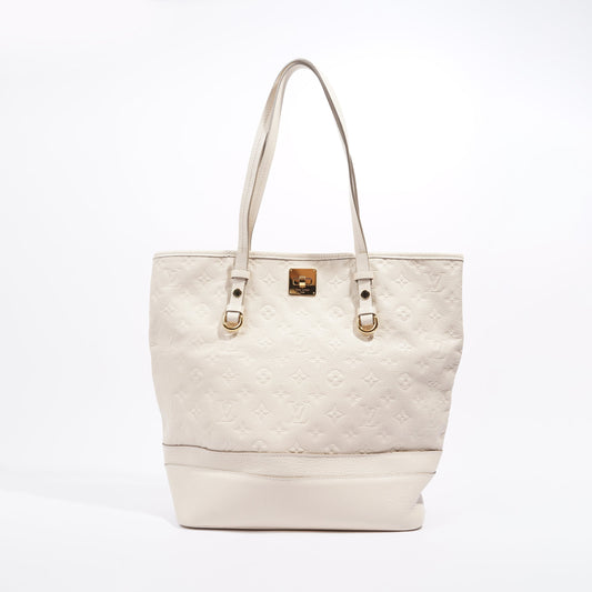 Louis Vuitton Womens Citadine Tote Cream GM