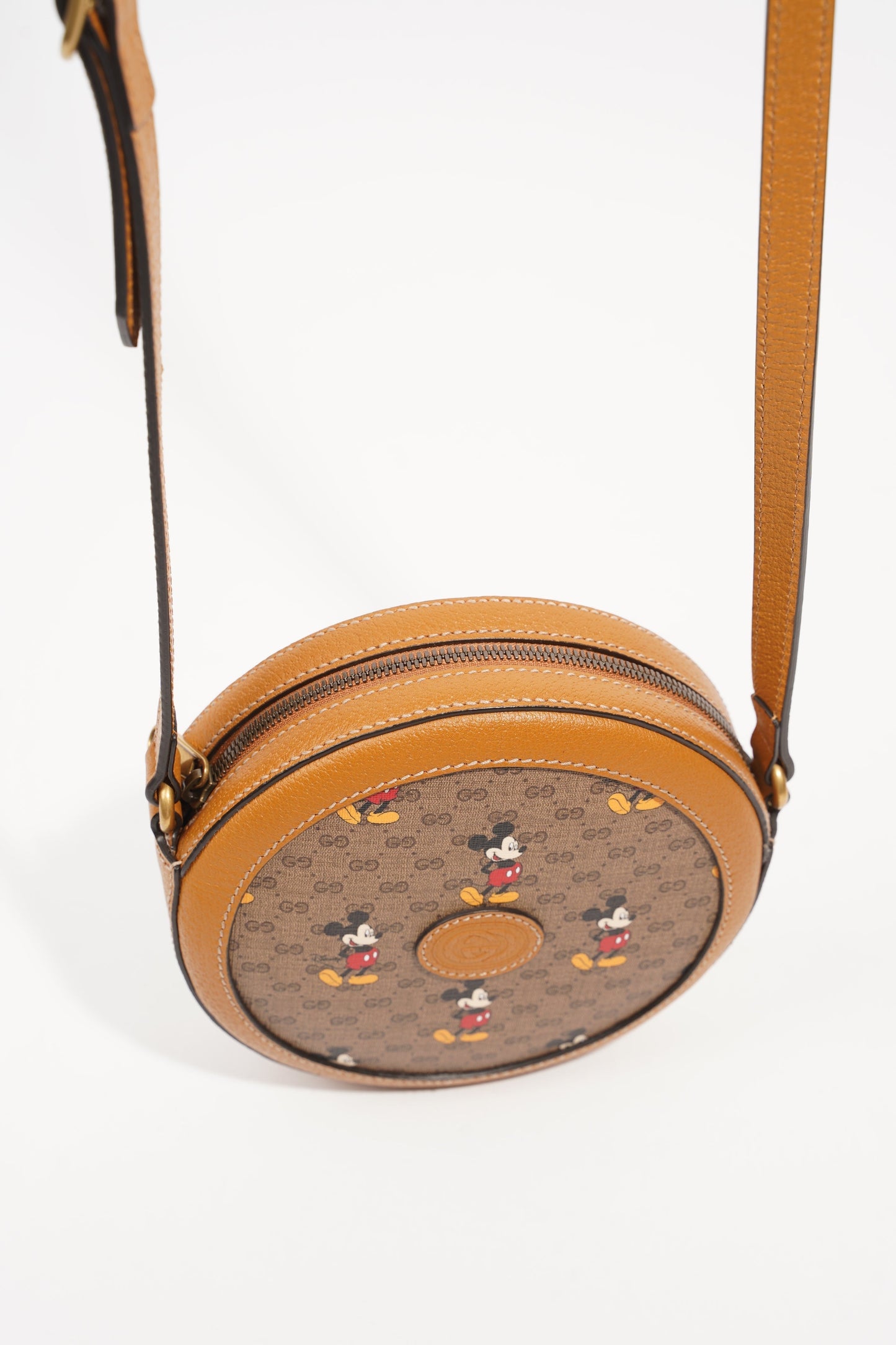 Gucci Womens Disney Round Bag