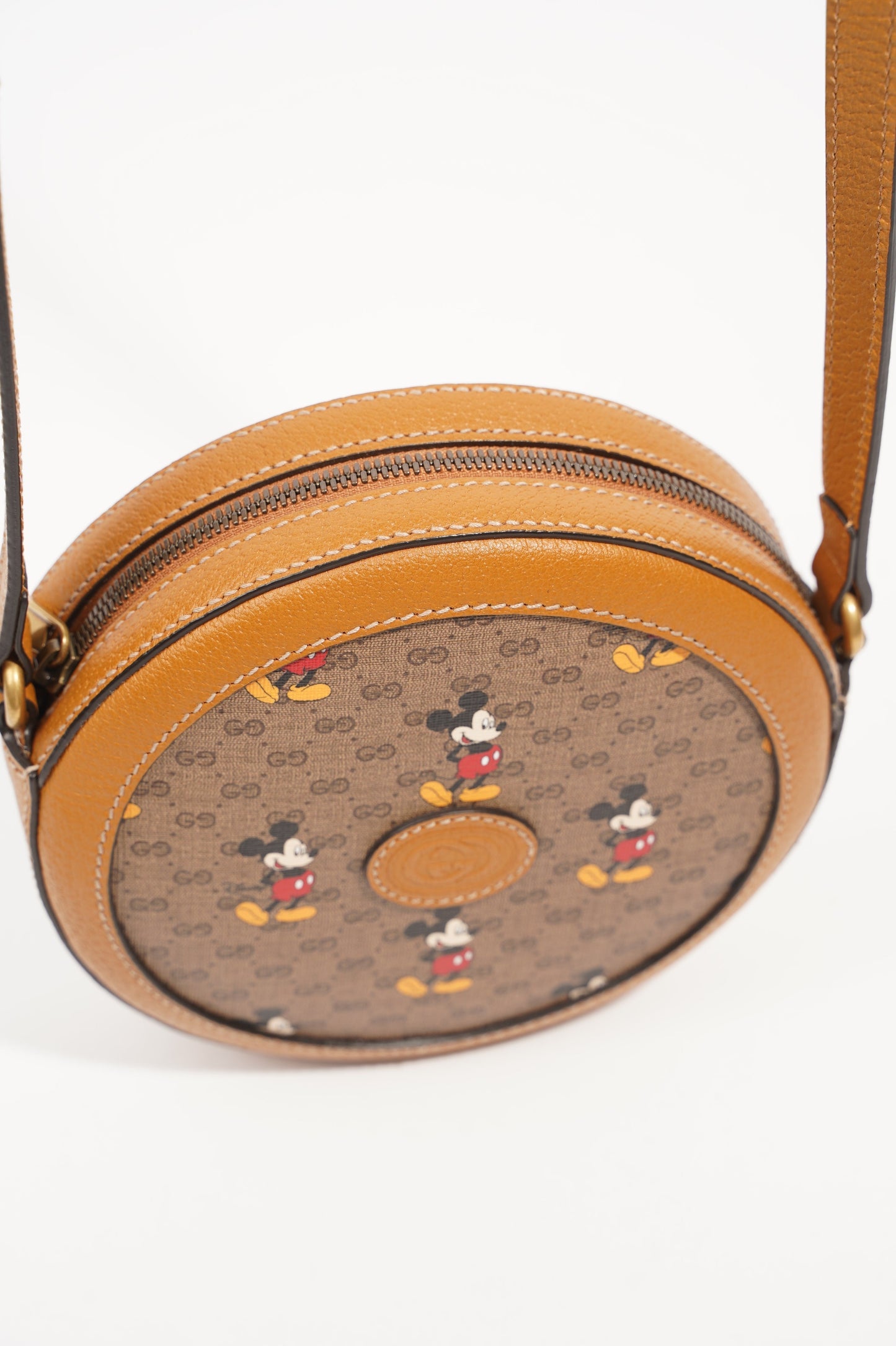 Gucci Womens Disney Round Bag