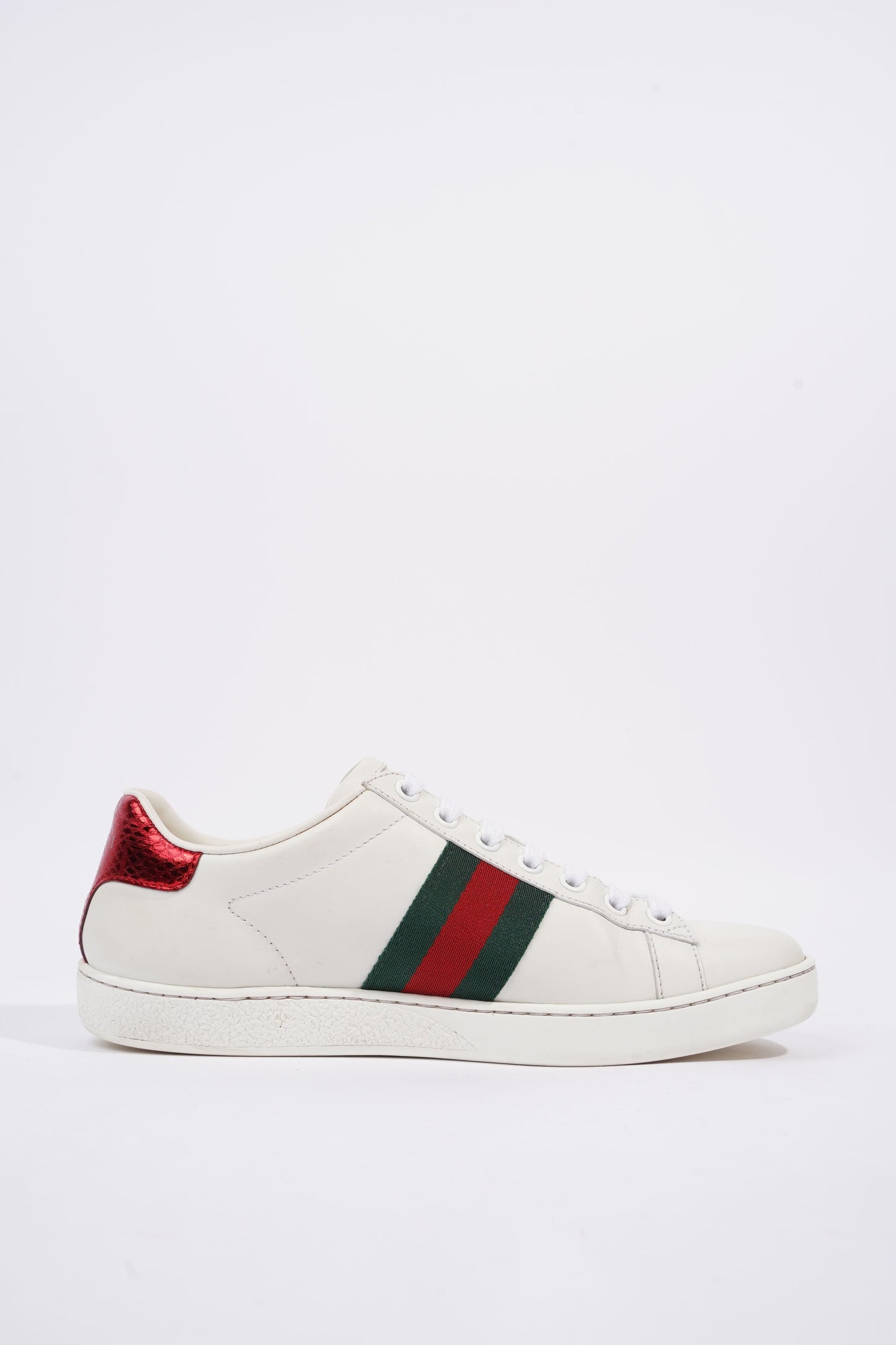 Gucci Womens Ace Bee White / Green / Red EU 37 / UK 4