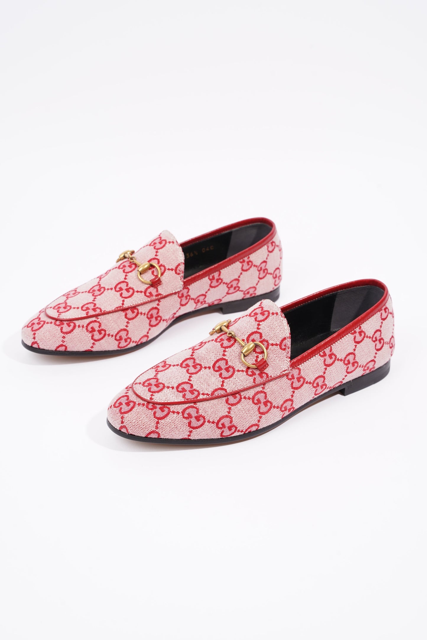 Gucci Womens Jordan Loafer Red EU 36.5 / UK 3.5