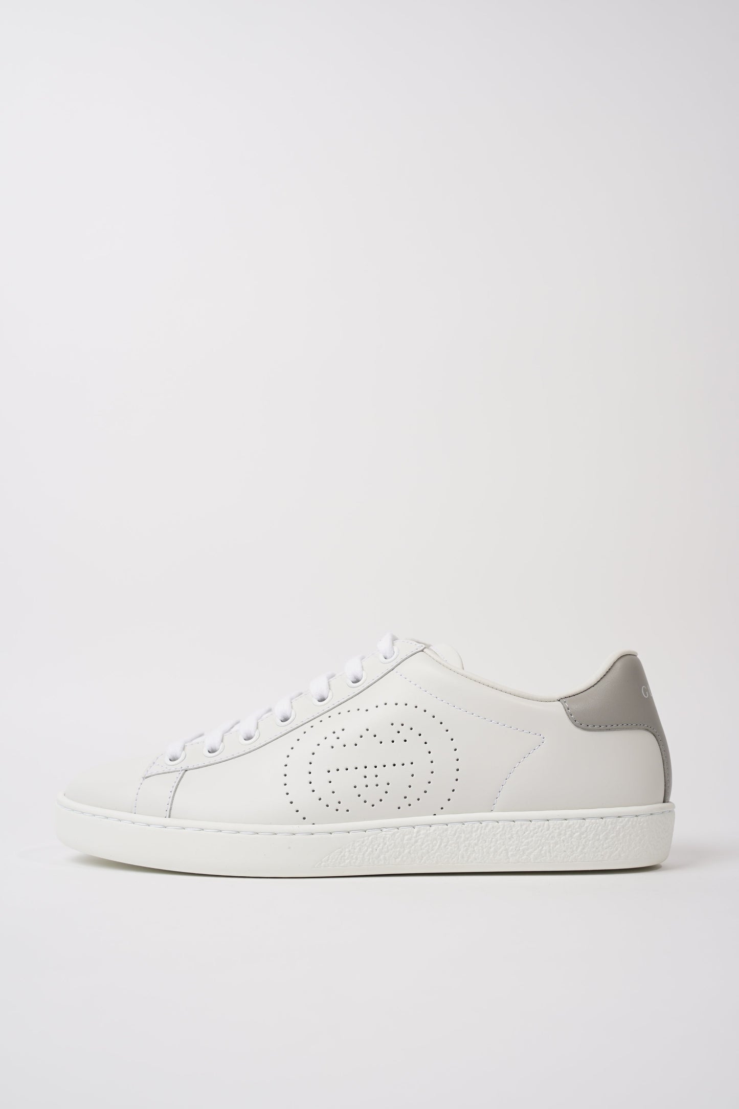 Gucci Womens Ace Interlocking GG White EU 37.5 / UK 4.5