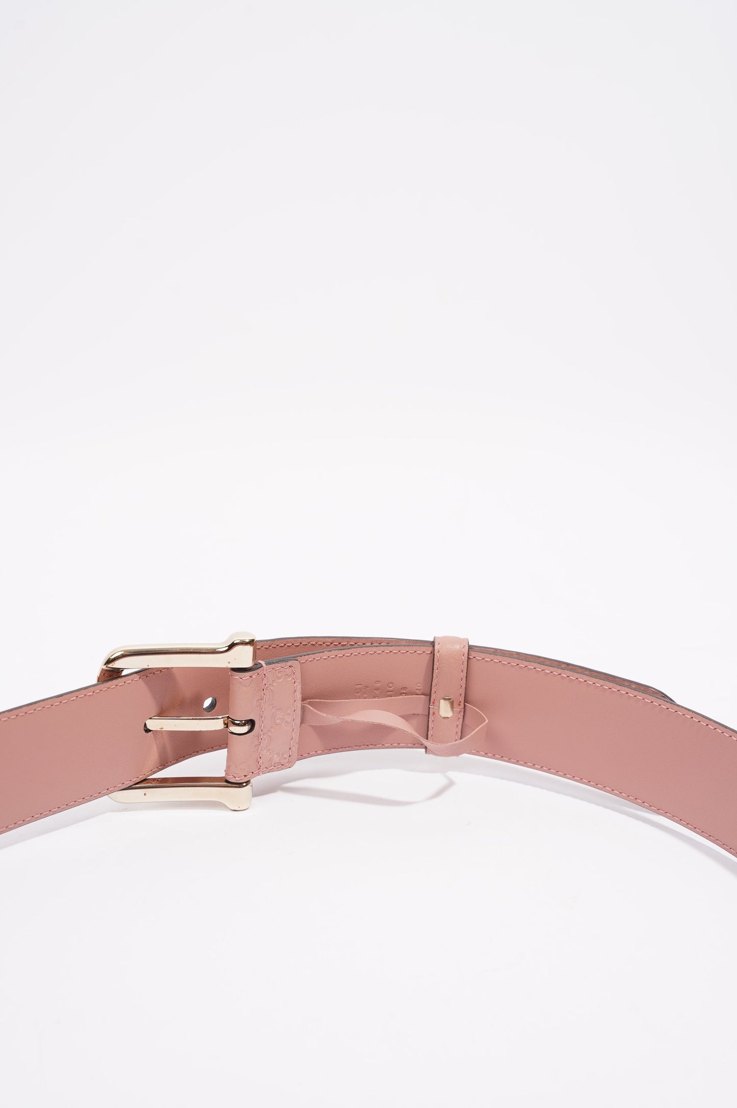 Gucci Womens GG Belt Pink 95cm - 38"