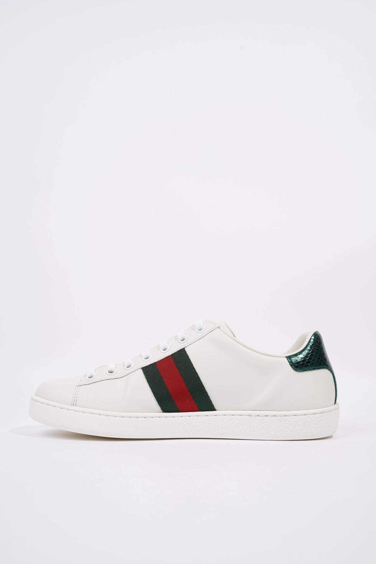 Gucci Womens Ace Arrow Sneaker White / Green / Red EU 39 / UK 6