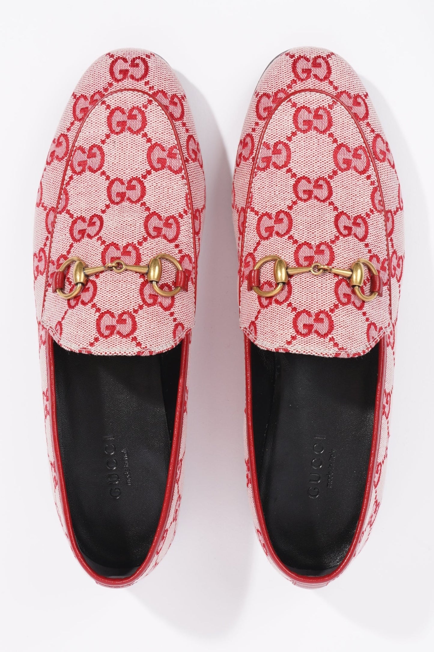 Gucci Womens Jordan Loafer Red EU 36.5 / UK 3.5