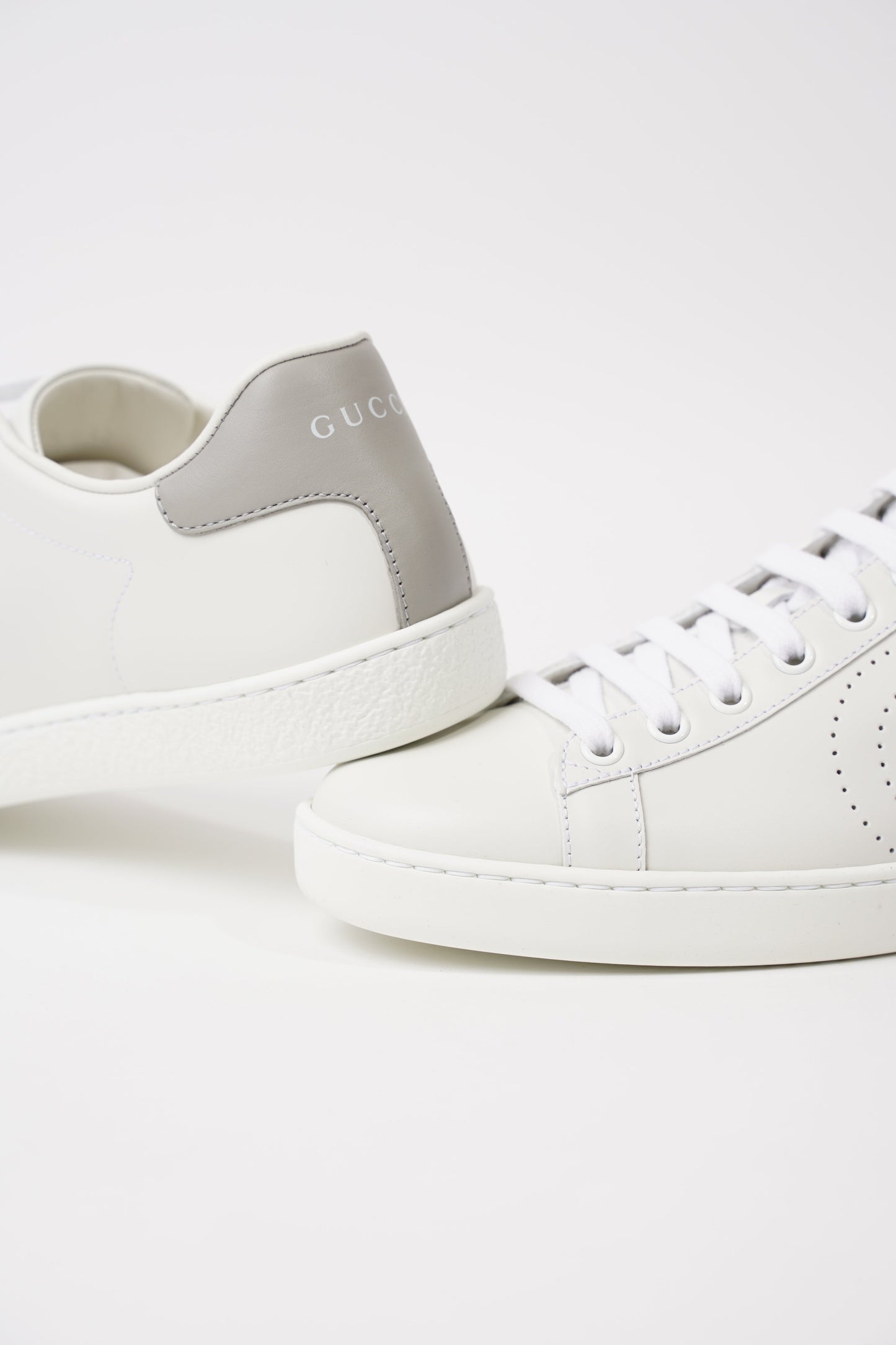 Gucci Womens Ace Interlocking GG White EU 37.5 / UK 4.5