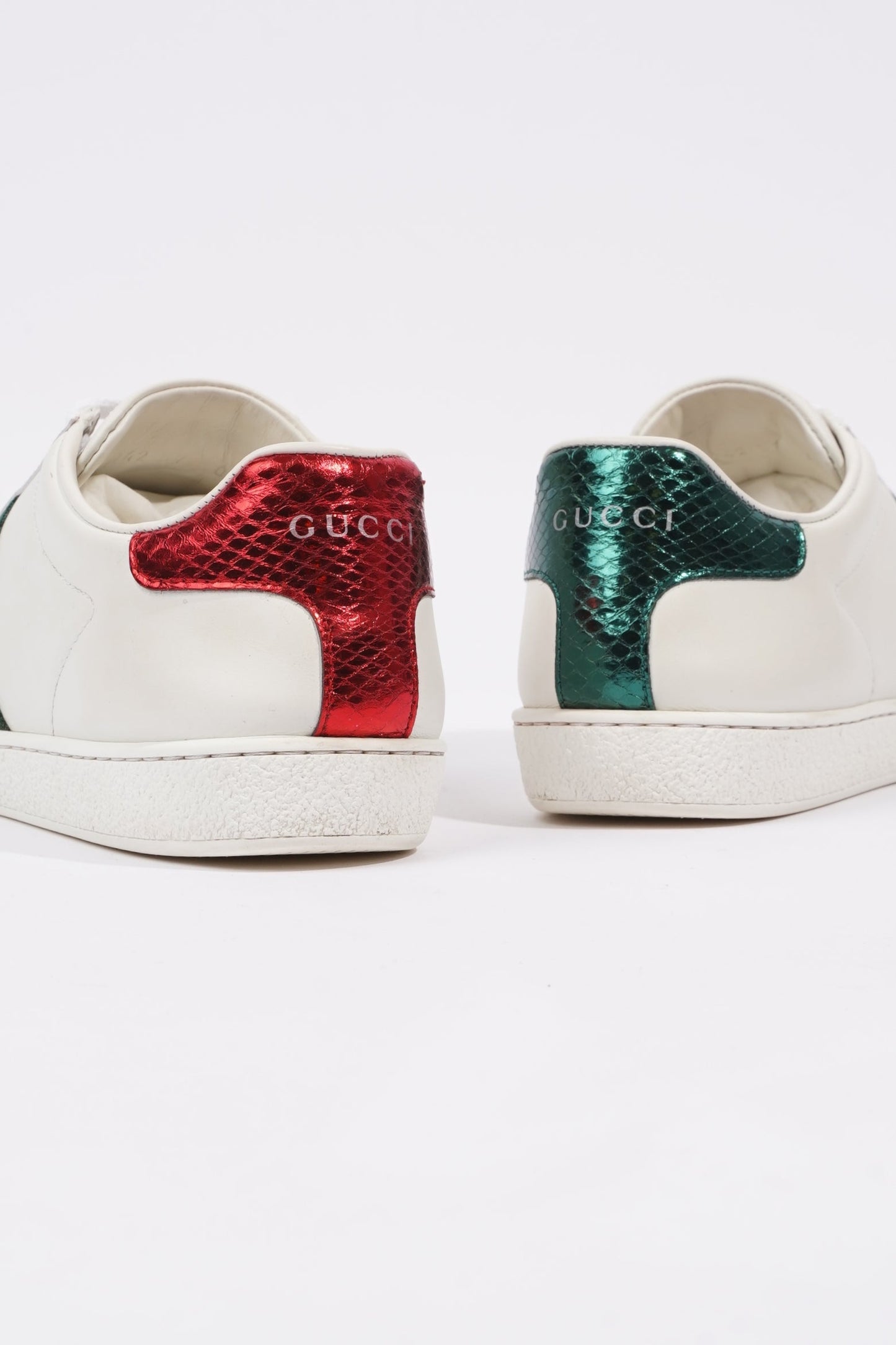 Gucci Womens Ace Bee White / Green / Red EU 37 / UK 4