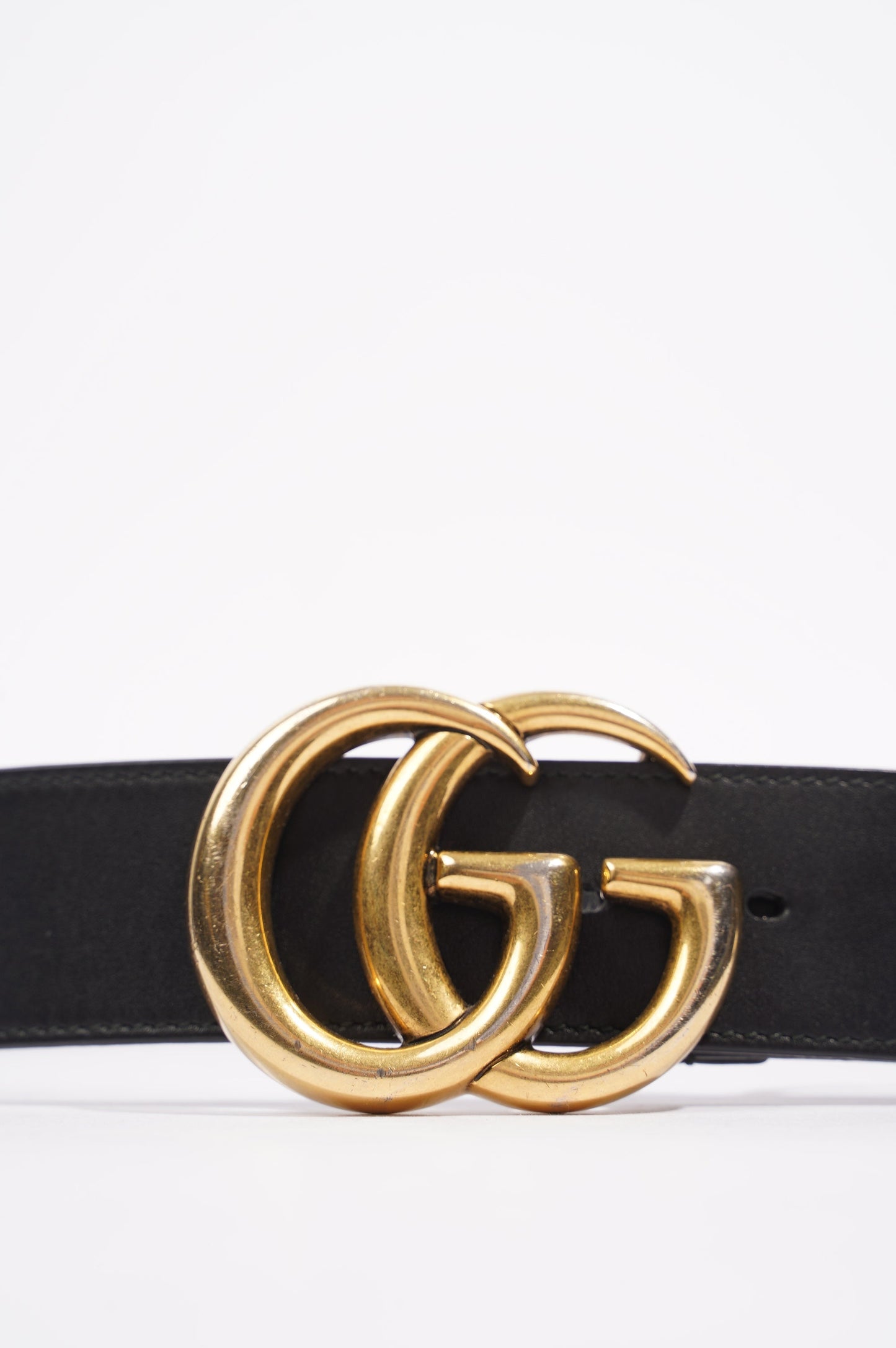 Gucci Womens Marmont Belt Black 90 - 36