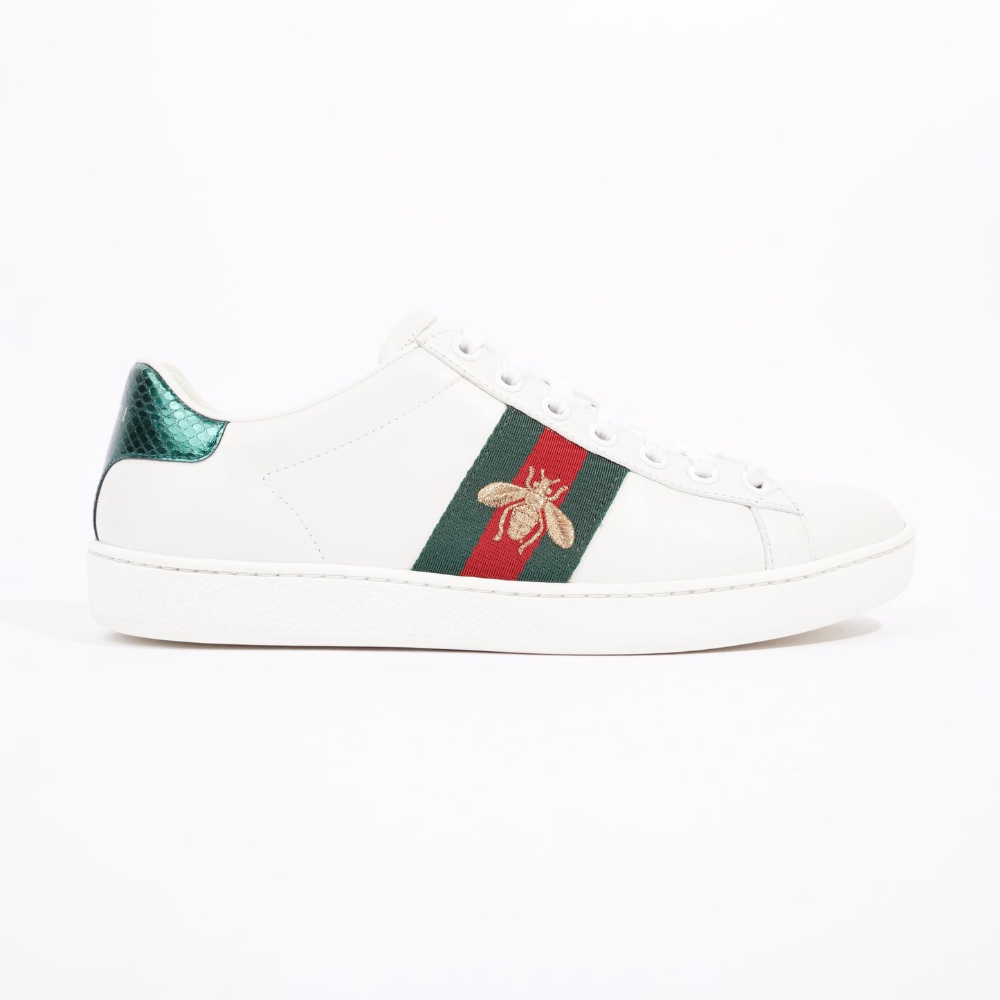 Gucci Womens Ace Bee White / Red / Green EU 36 / UK 3