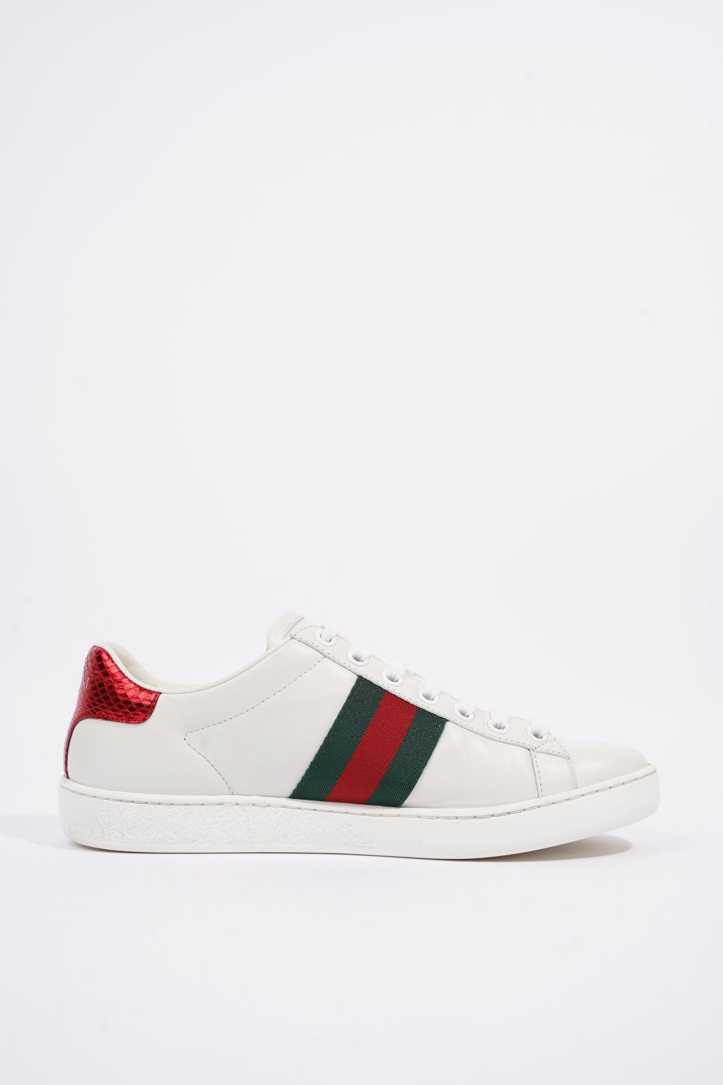 Gucci Womens Ace Bee White / Red / Green EU 36 / UK 3