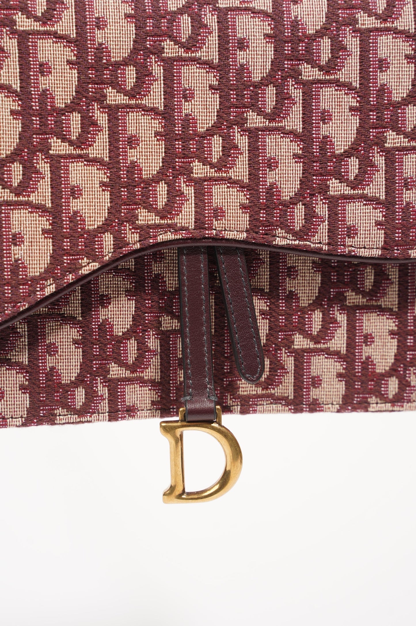 Christian Dior Saddle Pouch Wallet On Chain