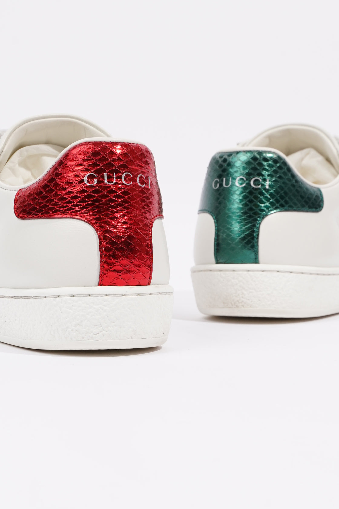 Gucci Womens Ace Bee White / Red / Green EU 36 / UK 3