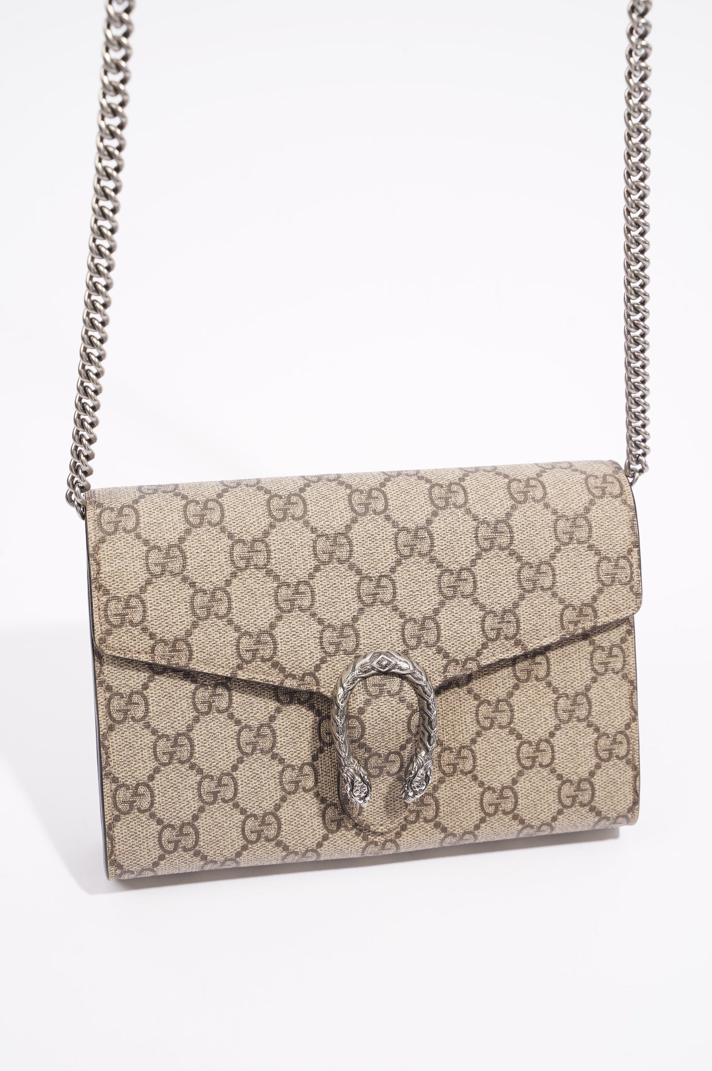 Gucci Womens Dionysus Chain Wallet Supreme