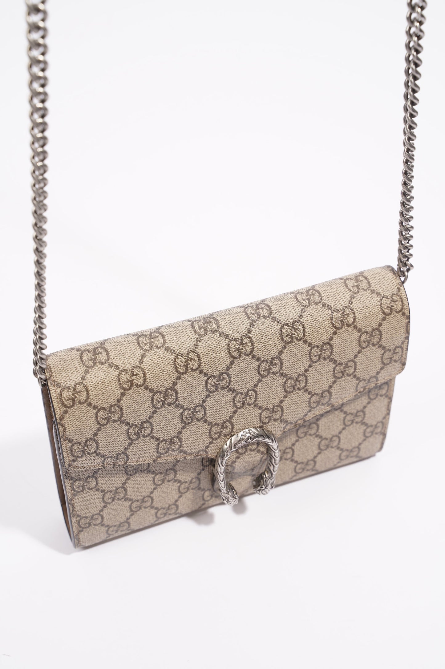 Gucci Womens Dionysus Chain Wallet Supreme