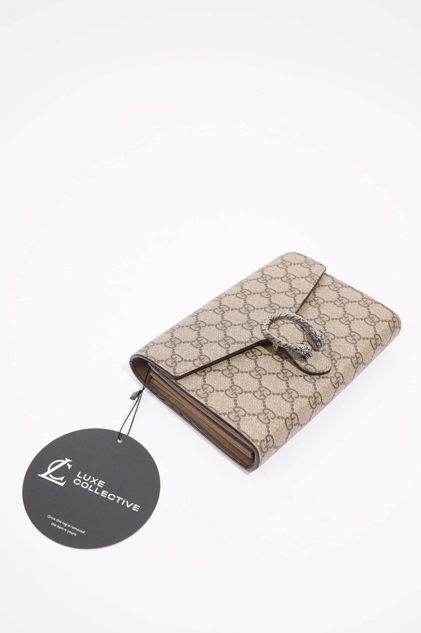 Gucci Womens Dionysus Chain Wallet Supreme