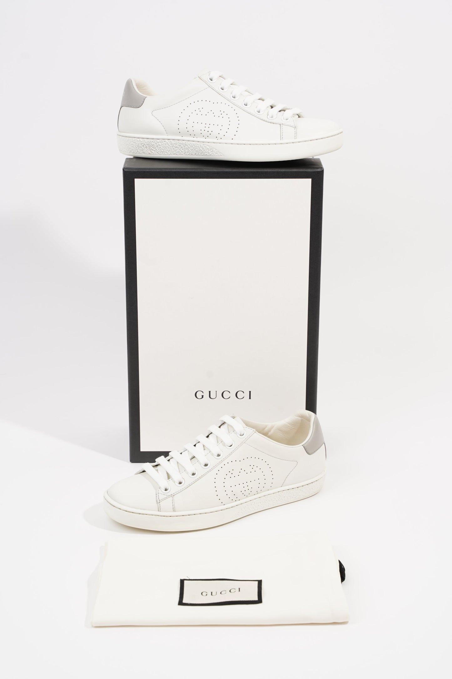 Gucci Womens Interlocking New Ace EU 34 / UK 1