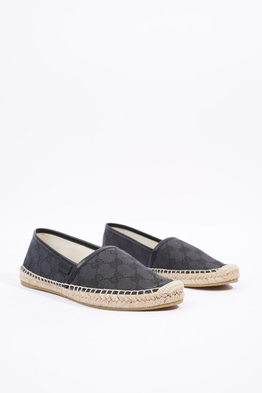 Gucci Womens Espadrilles Black EU 35 / UK 2