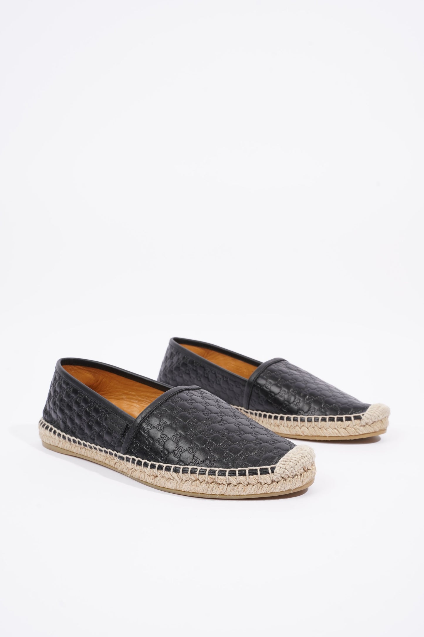 Gucci Womens Espadrilles Black EU 38 / UK 5