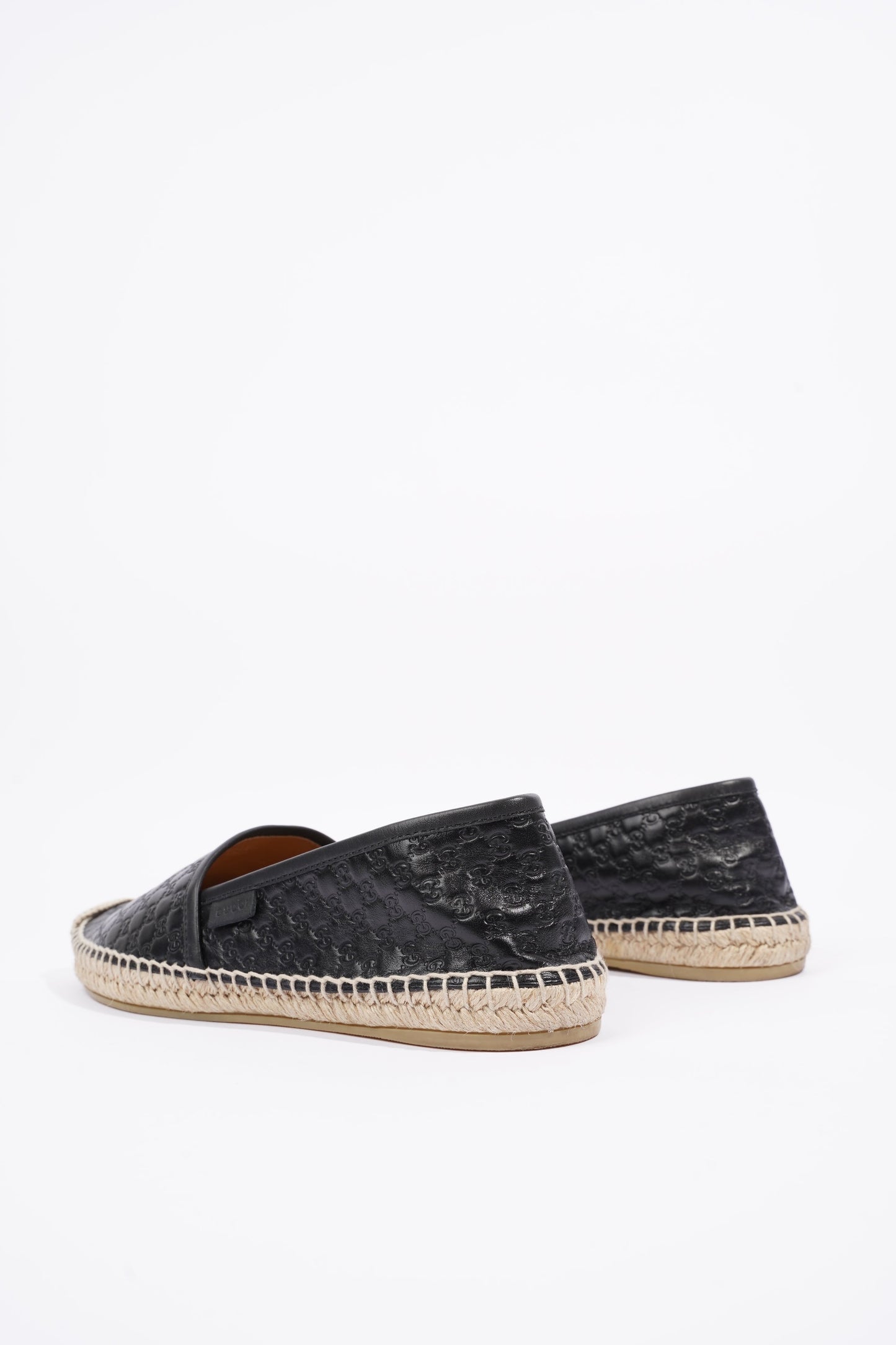 Gucci Womens Espadrilles Black EU 38 / UK 5