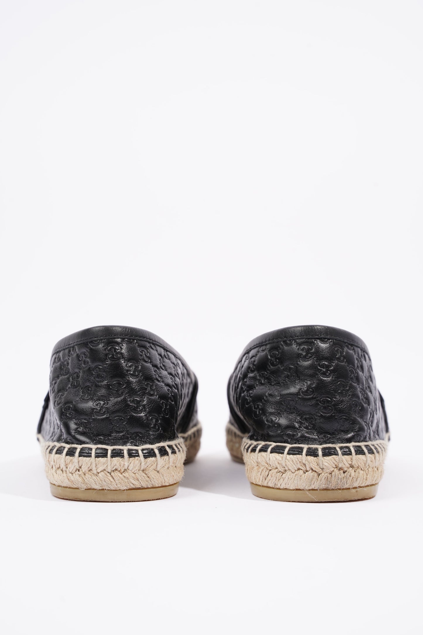 Gucci Womens Espadrilles Black EU 38 / UK 5