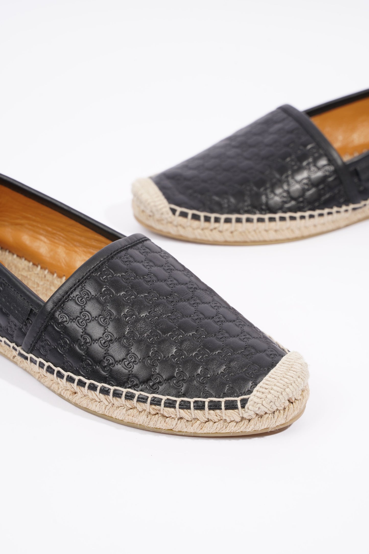 Gucci Womens Espadrilles Black EU 38 / UK 5