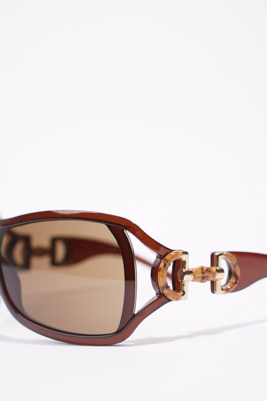 Gucci Womens GG3035S Sunglasses Brown 105