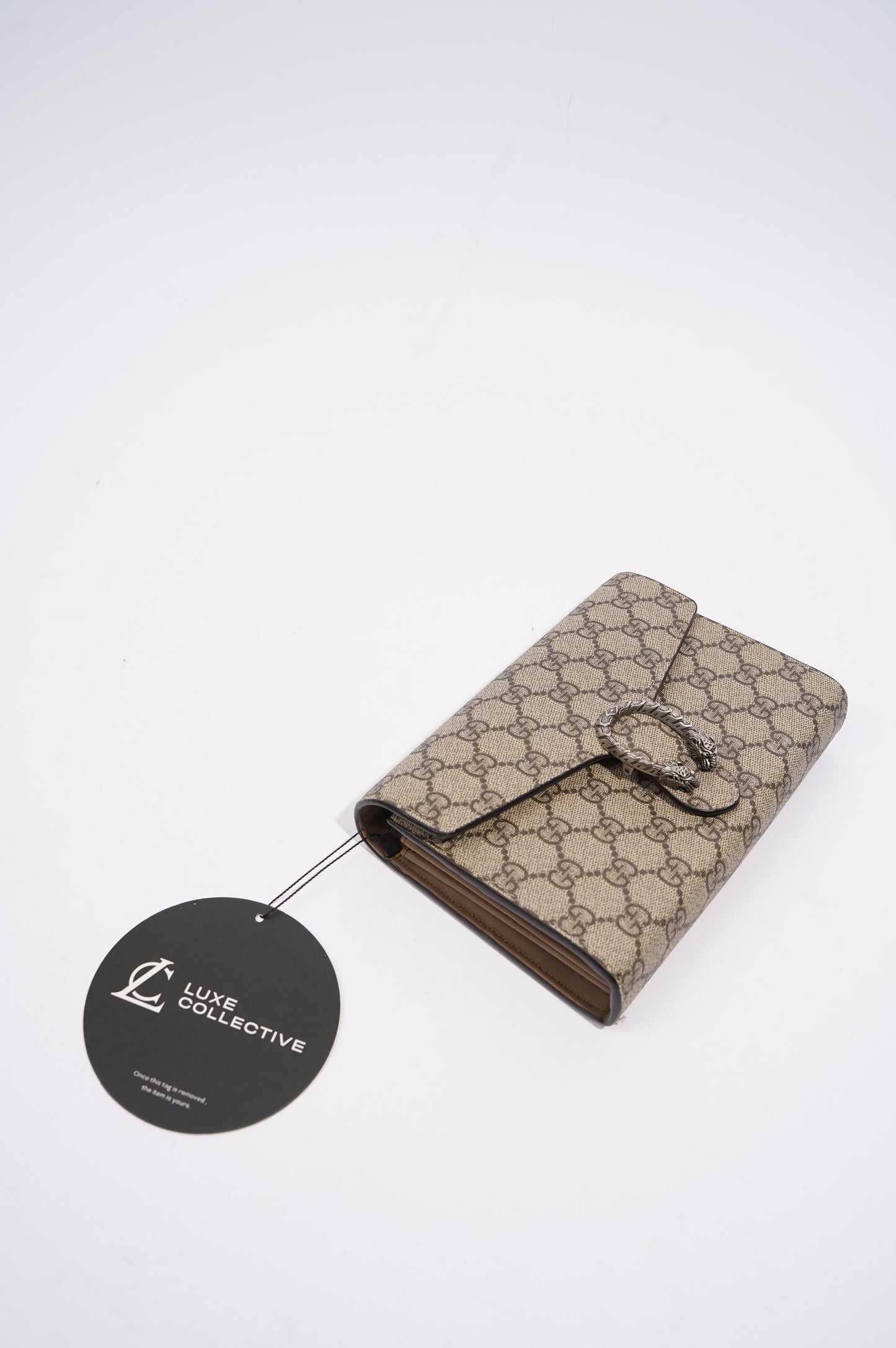 Gucci Womens Dionysus Chain Wallet Supreme