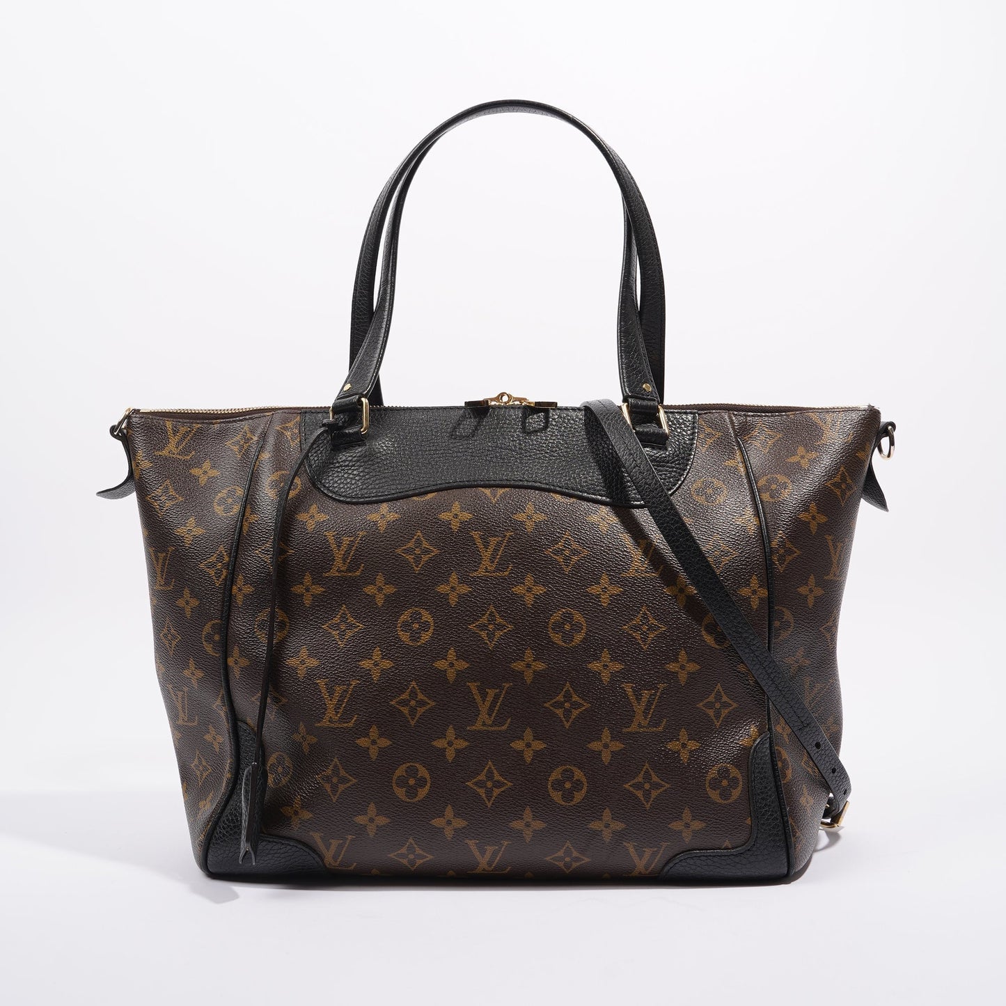 Louis Vuitton Womens Estrella Tote Bag Monogram / Black MM