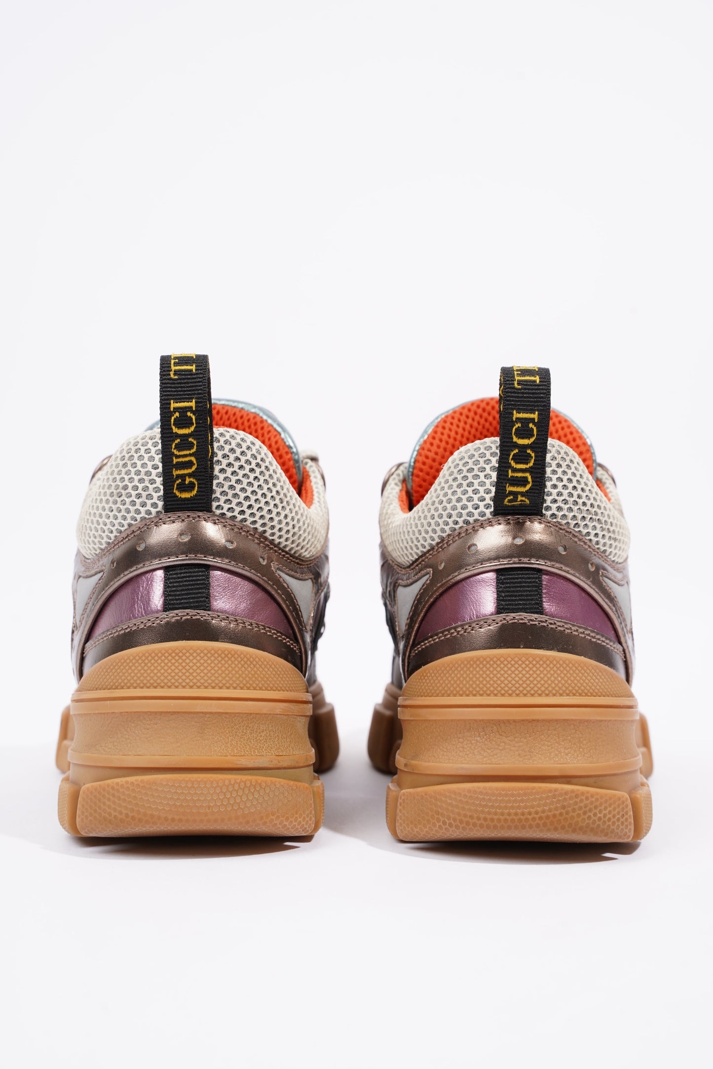 Gucci Womens Flashtrek Beige / Multi / Metallic EU 37 / UK 4