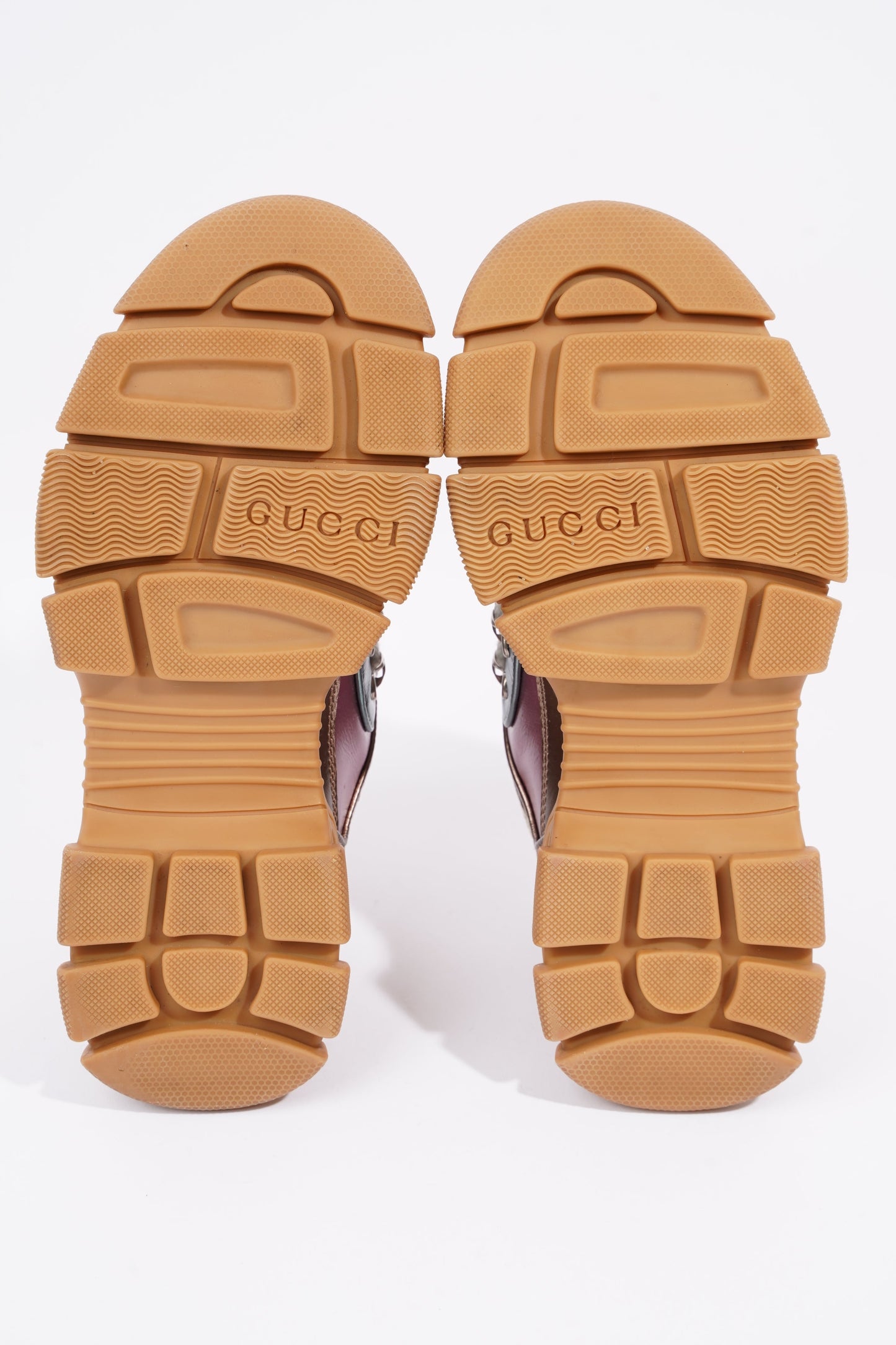 Gucci Womens Flashtrek Beige / Multi / Metallic EU 37 / UK 4