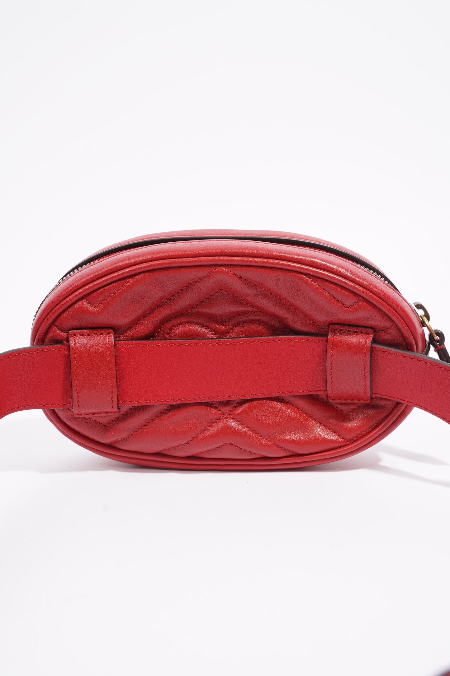 Gucci Womens Marmont Belt Bag Red / Gold 85cm / 34"