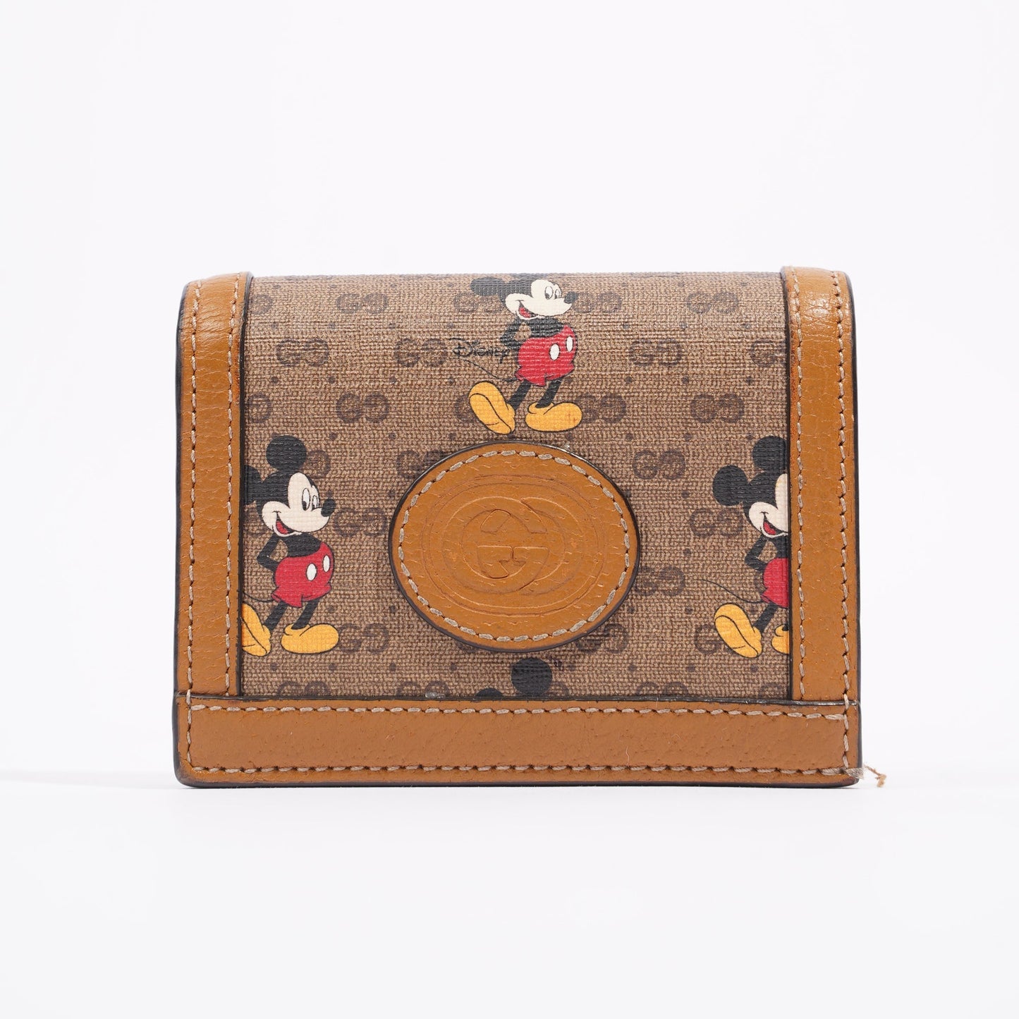 Gucci Womens Disney Wallet Brown