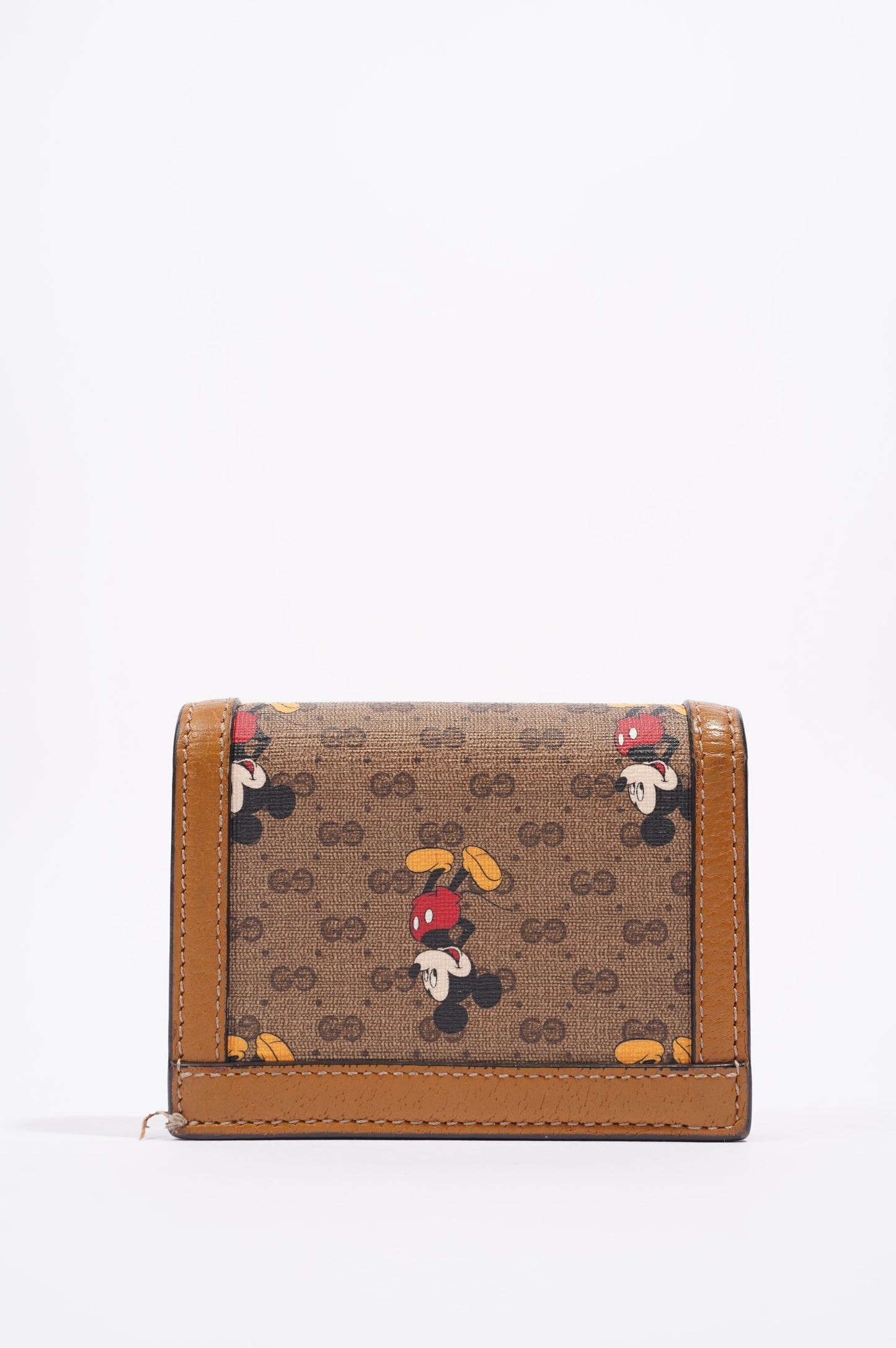 Gucci Womens Disney Wallet Brown