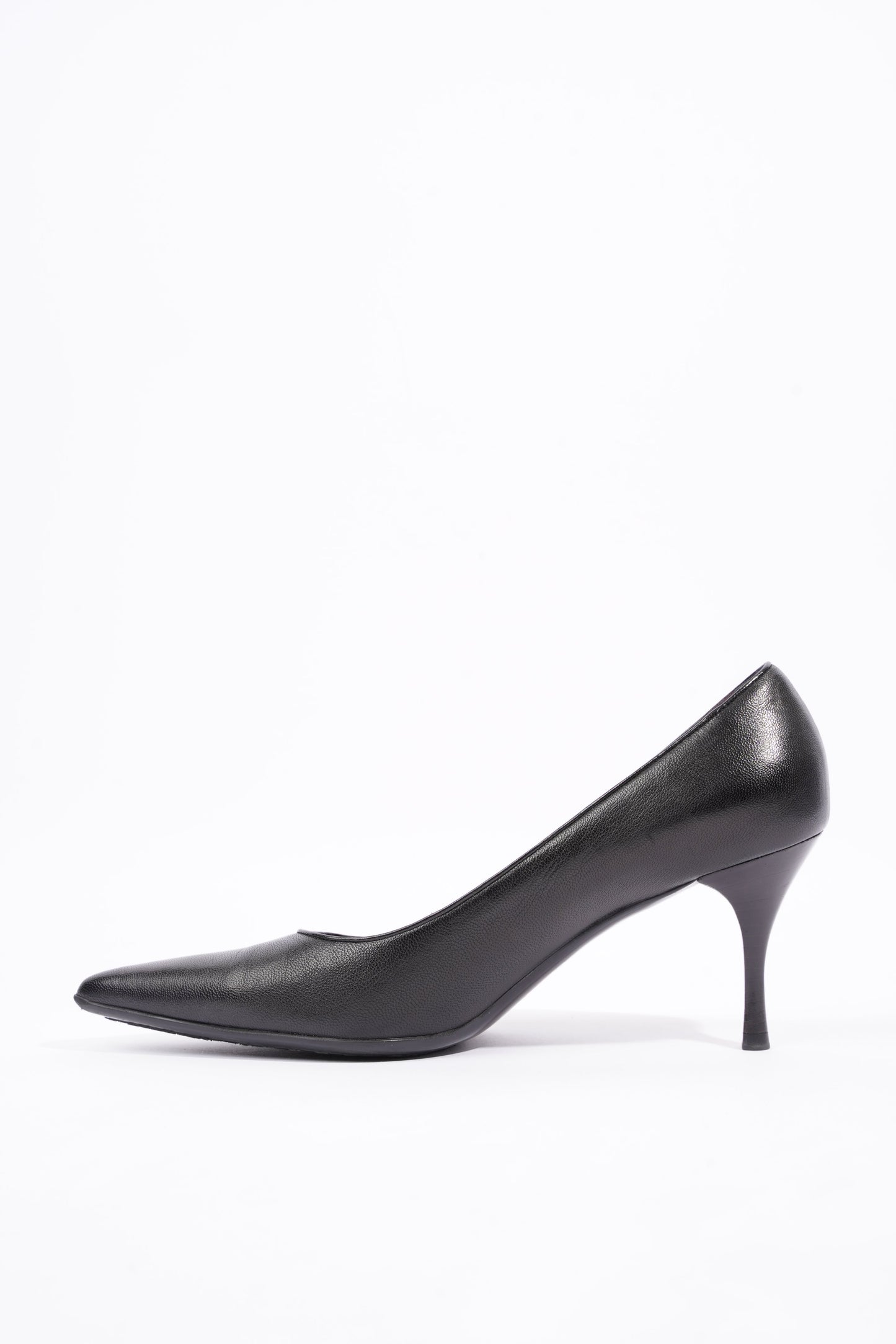 Gucci Womens Leather Pumps Black EU 40.5 / UK 7.5